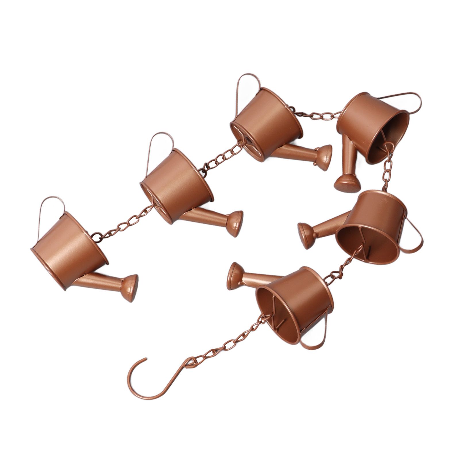 Kettle Rain Chain Elegant Stable Metal Hanging Kettle Rain Chain for Garden view 9