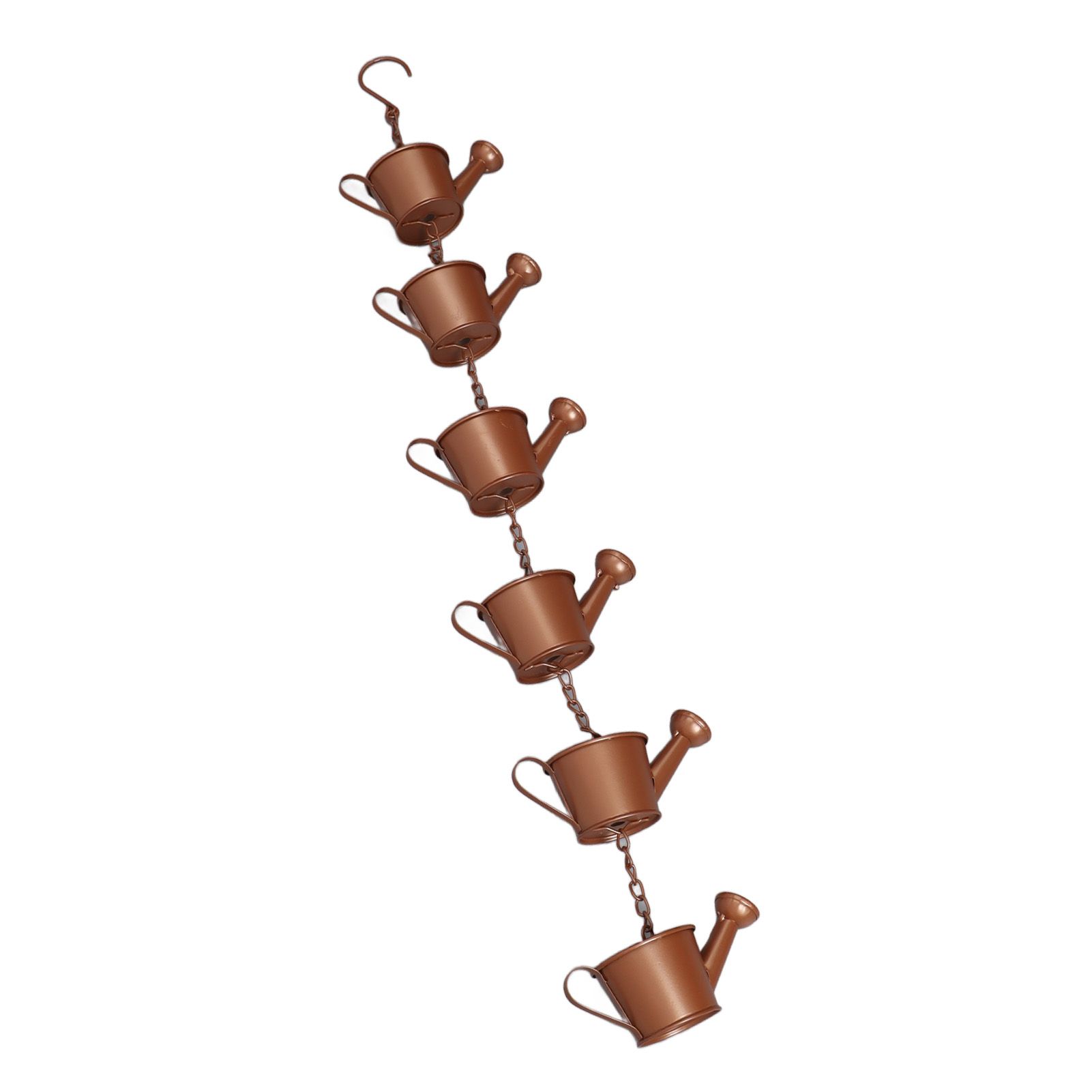 Kettle Rain Chain Elegant Stable Metal Hanging Kettle Rain Chain for Garden view 10