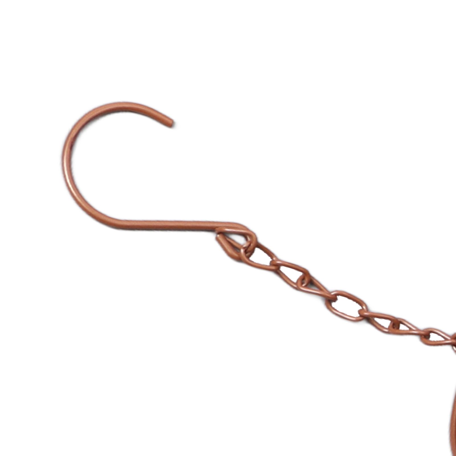 Kettle Rain Chain Elegant Stable Metal Hanging Kettle Rain Chain for Garden view 15