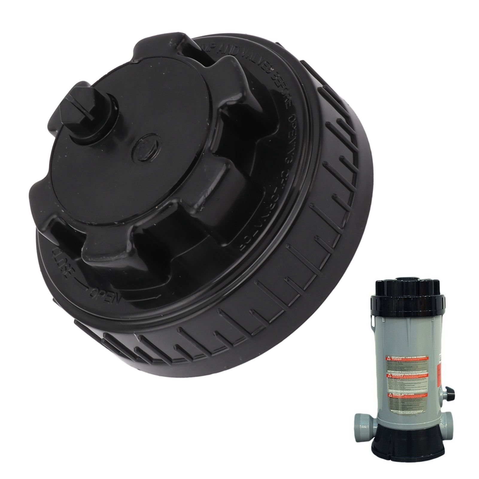 Chlorinator Cover Replacement Plastic Lid Easy Installation Tight Sealing view 11