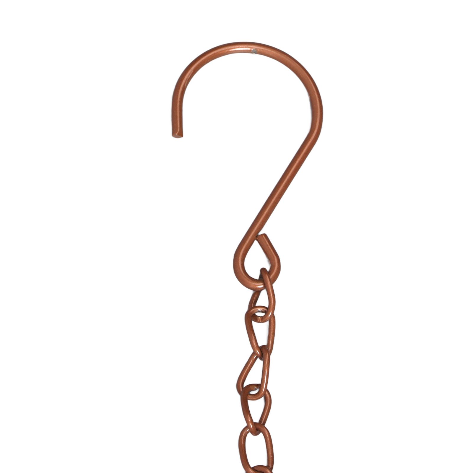 Hanging Rain Chime Metal Beautiful Sound Decorative Bell Shaped Rain Chain for view 13