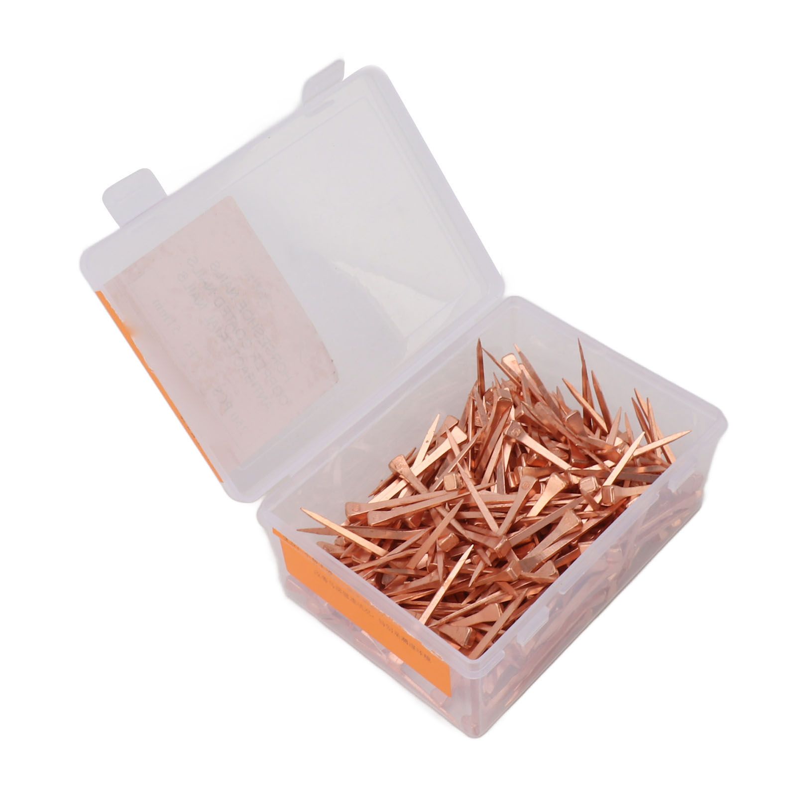 250Pcs Horseshoe Nails Copper Plated Rustproof Equestrian Riding Equipment Pet view 6