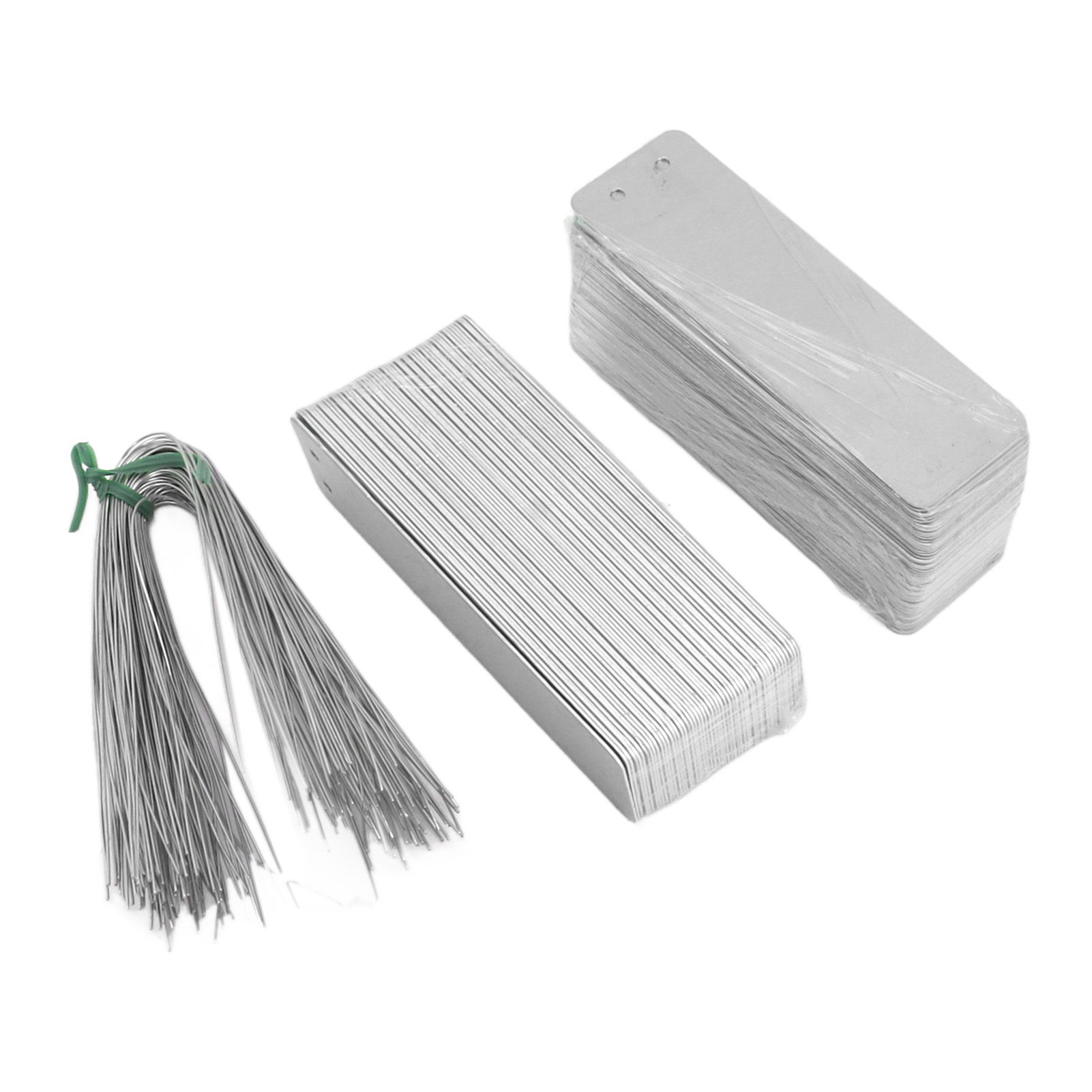 100pcs Double Sided Write On Metal Labels for Outdoor Gardening High view 4