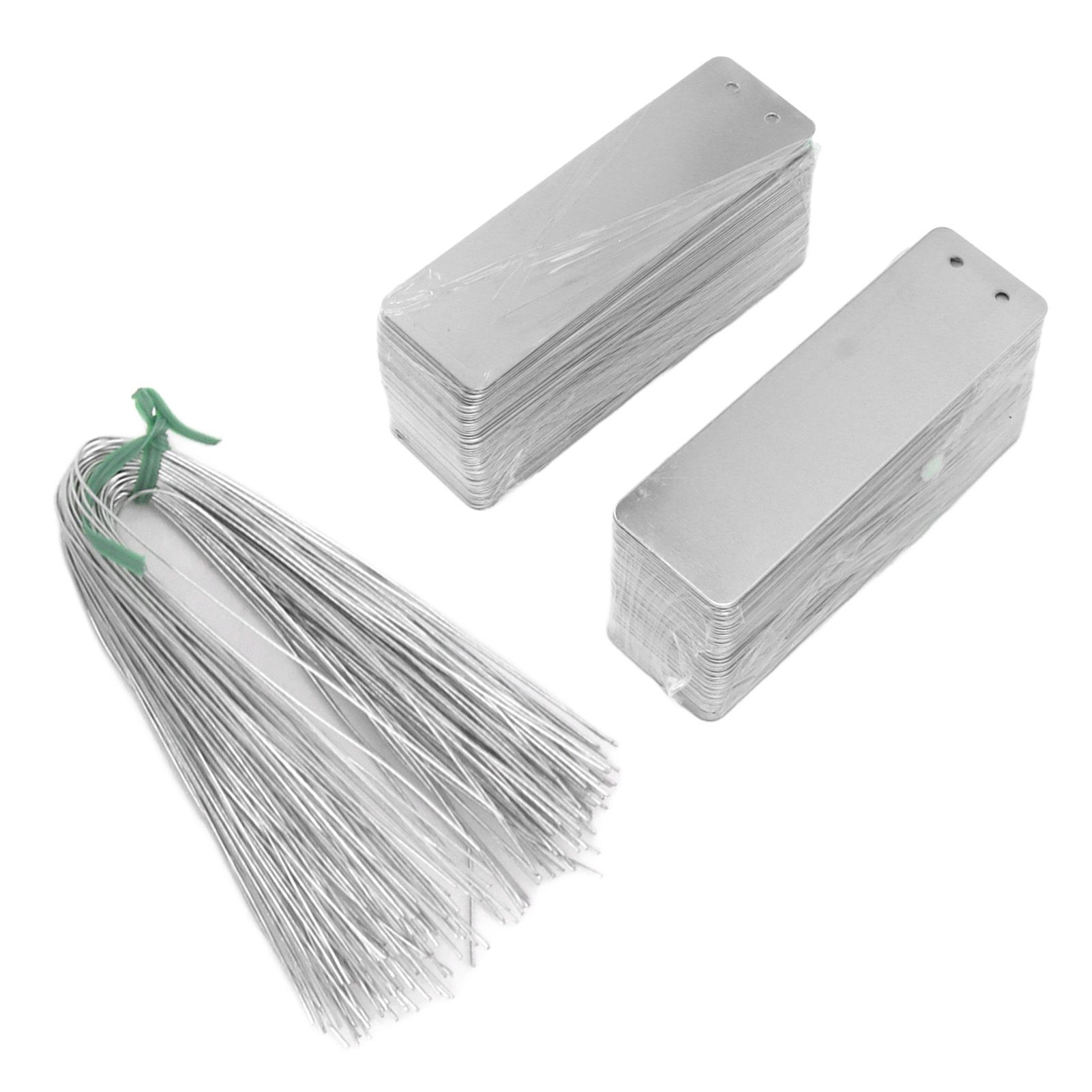 100pcs Double Sided Write On Metal Labels for Outdoor Gardening High view 7
