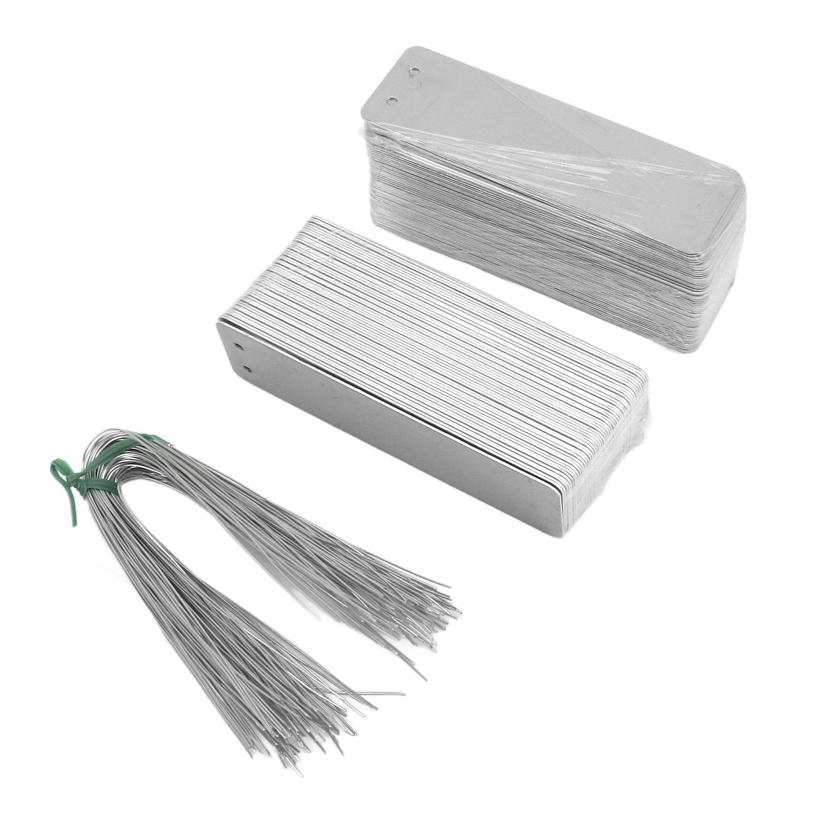 100pcs Double Sided Write On Metal Labels for Outdoor Gardening High view 9