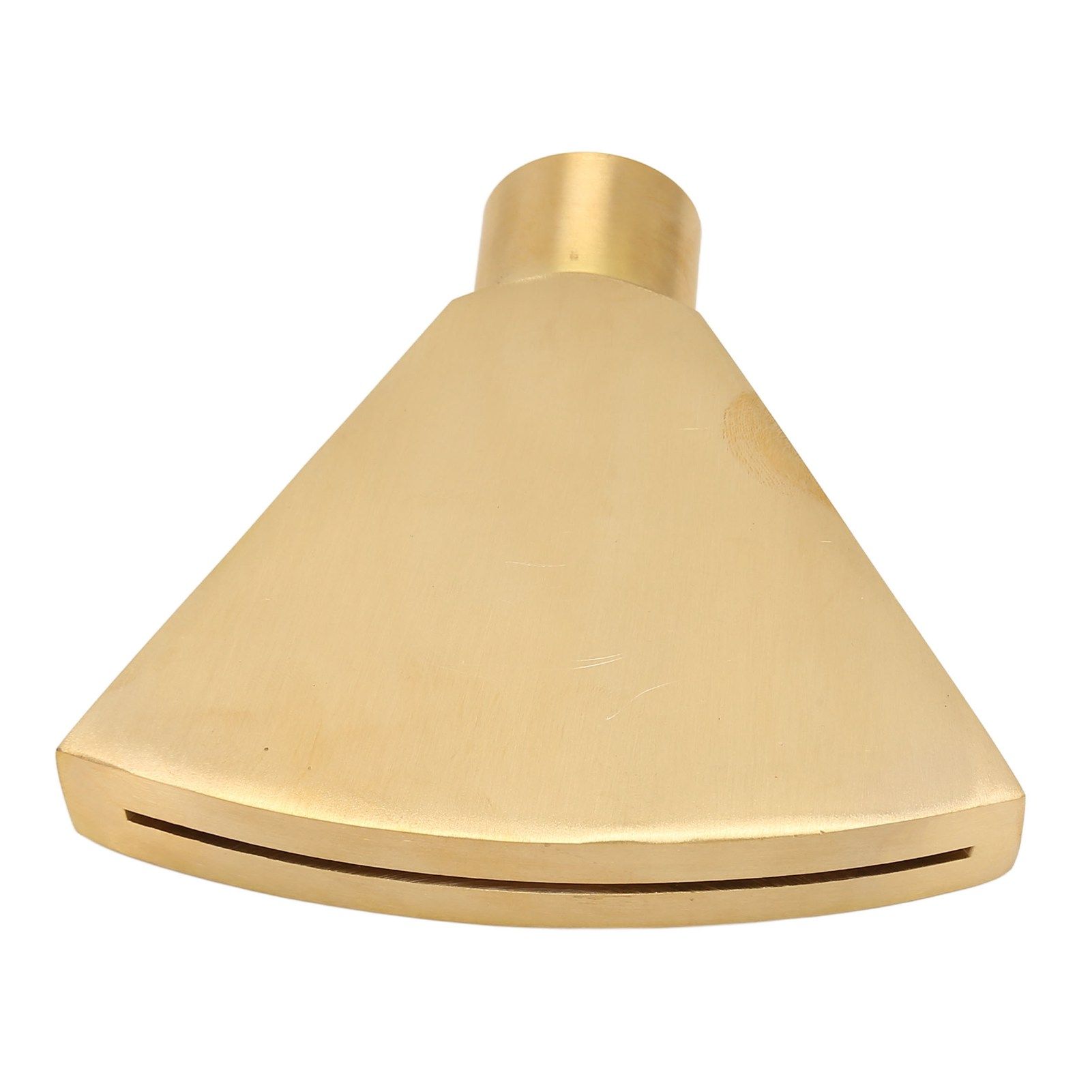 Fan Shaped Fountain Nozzle G1 Inch Brass Flat Head Spray Nozzle Fountain view 2