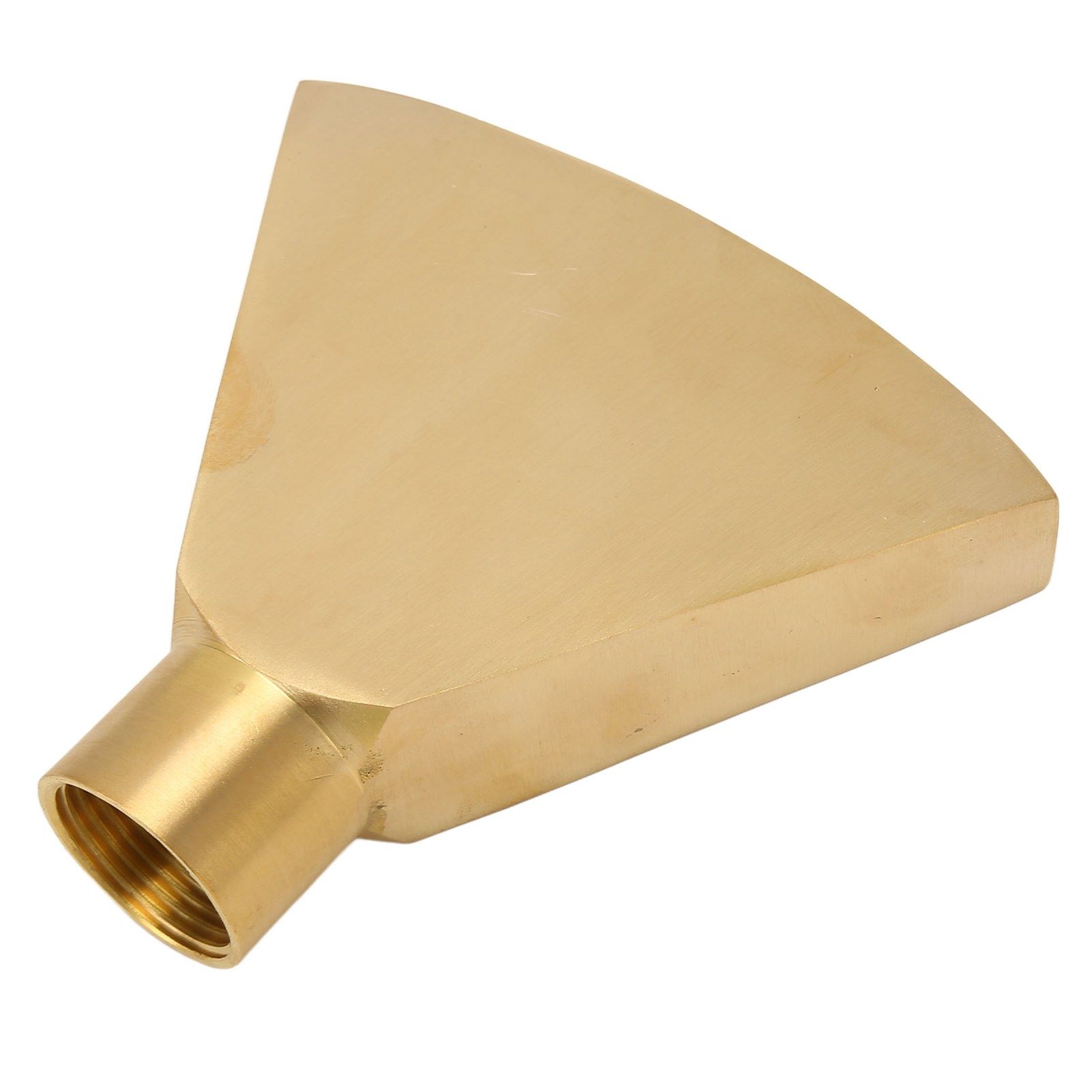 Fan Shaped Fountain Nozzle G1 Inch Brass Flat Head Spray Nozzle Fountain view 4