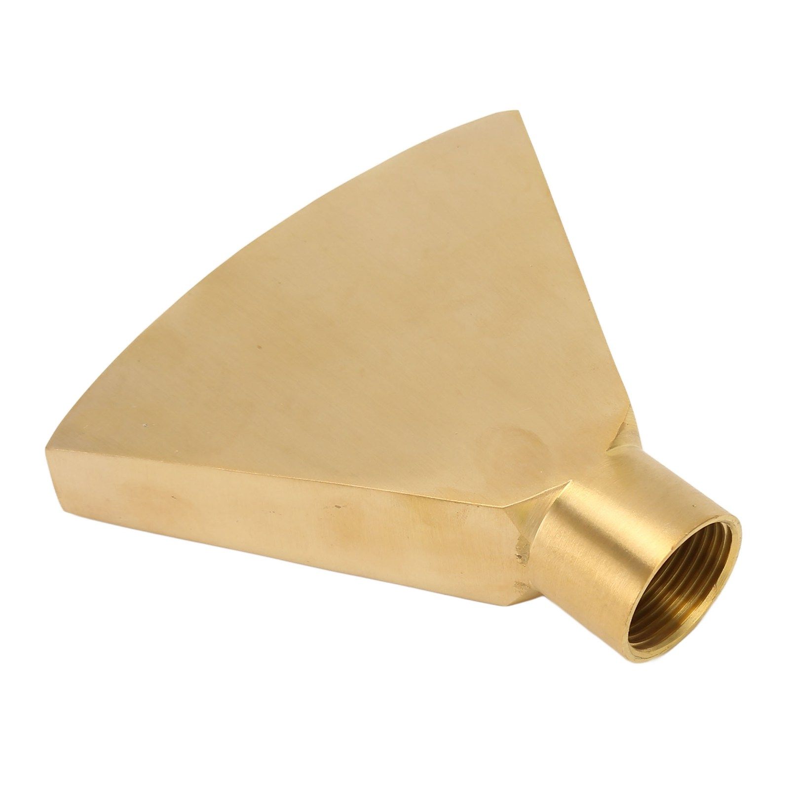 Fan Shaped Fountain Nozzle G1 Inch Brass Flat Head Spray Nozzle Fountain view 6