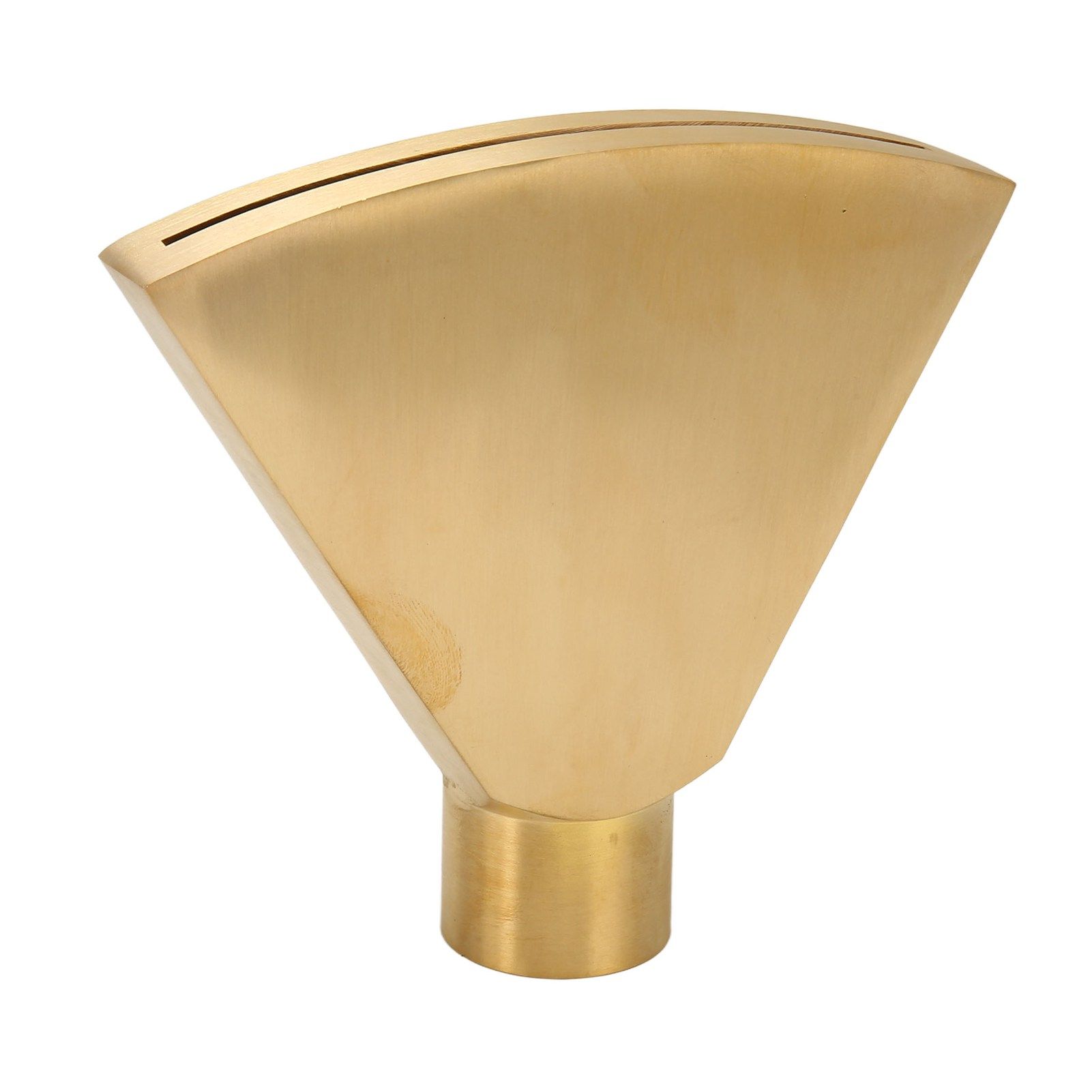 Fan Shaped Fountain Nozzle G1 Inch Brass Flat Head Spray Nozzle Fountain view 9