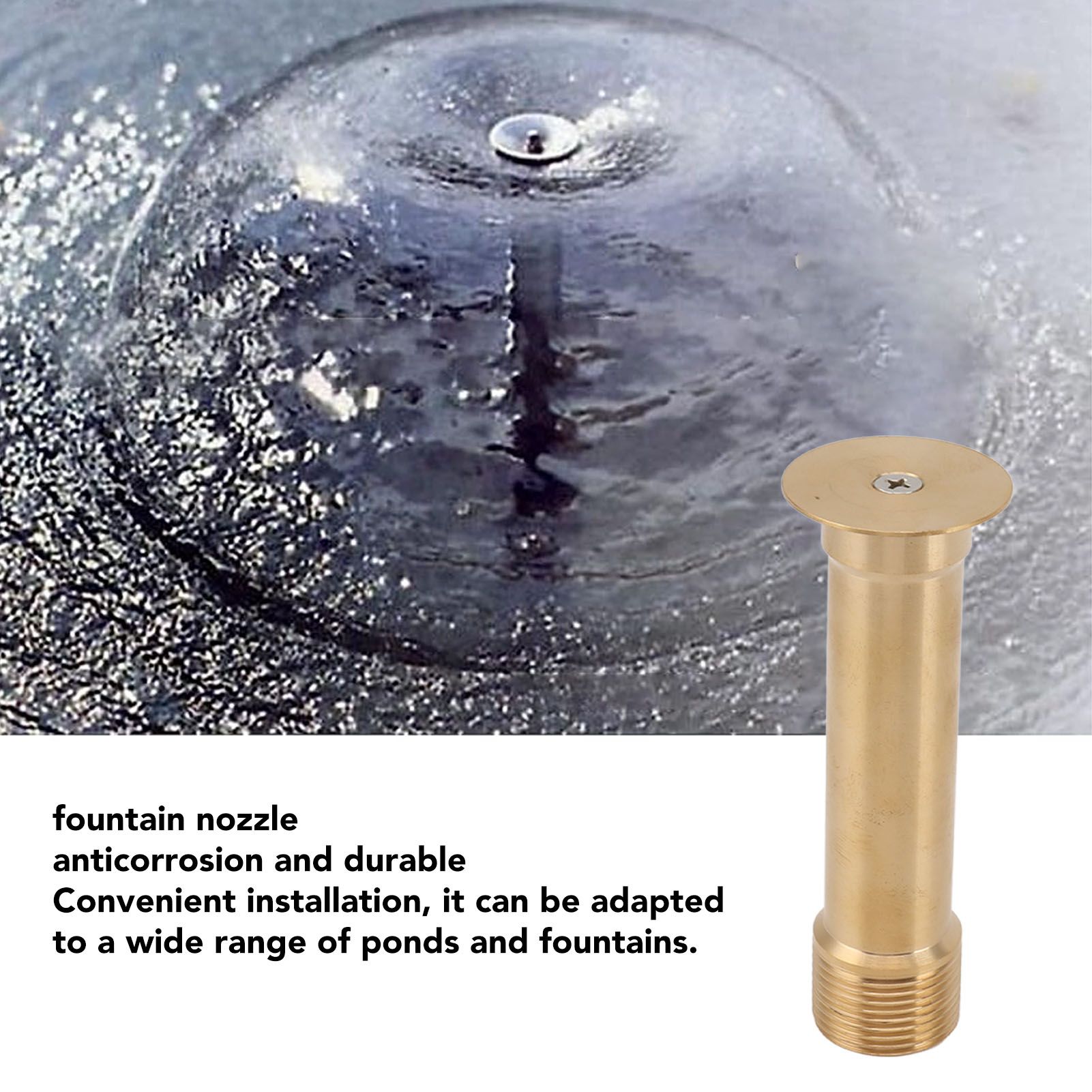 Adjustable Mushroom Fountain Nozzle with Dynamic Landscape Effects Fountain view 14
