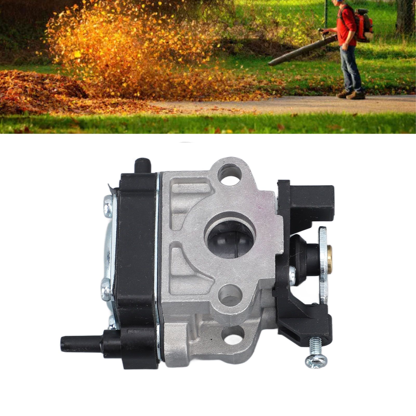 Leaf Blower Carburetor Sparking Plug Air Filter Sponge Primer Bulb Assembly view 12