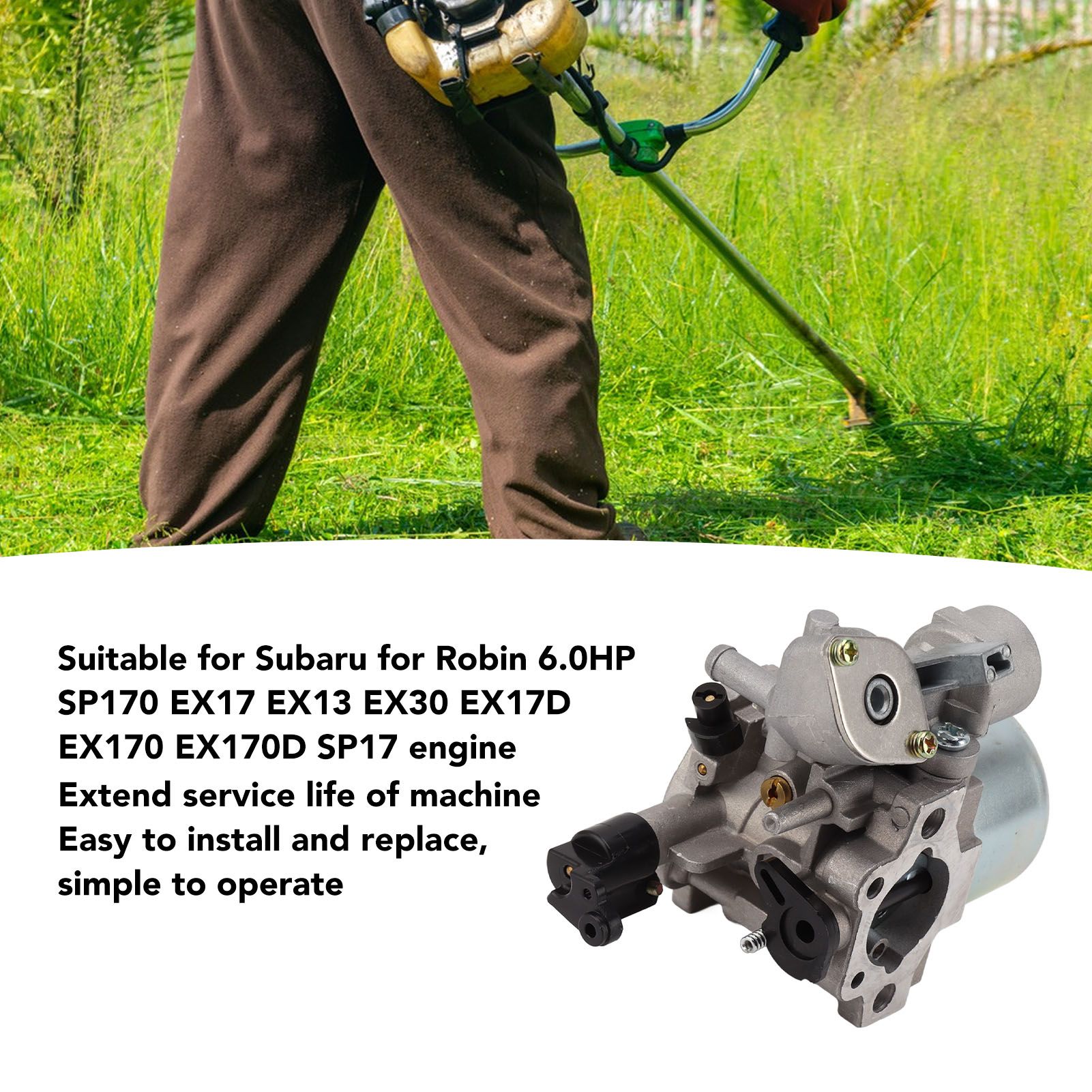 Lawn Mower Carburetor Kit 277‑62301‑30 277‑62302‑50 277‑62301‑60 with Gasket view 13