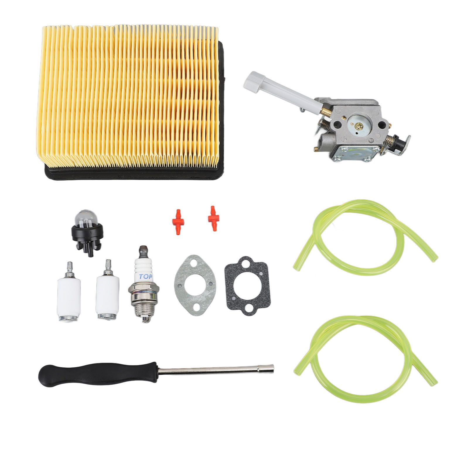 Carburetor Air Filter Kit Backpack Blower Parts Kit for Ryobi BP42 RY08420 view 8