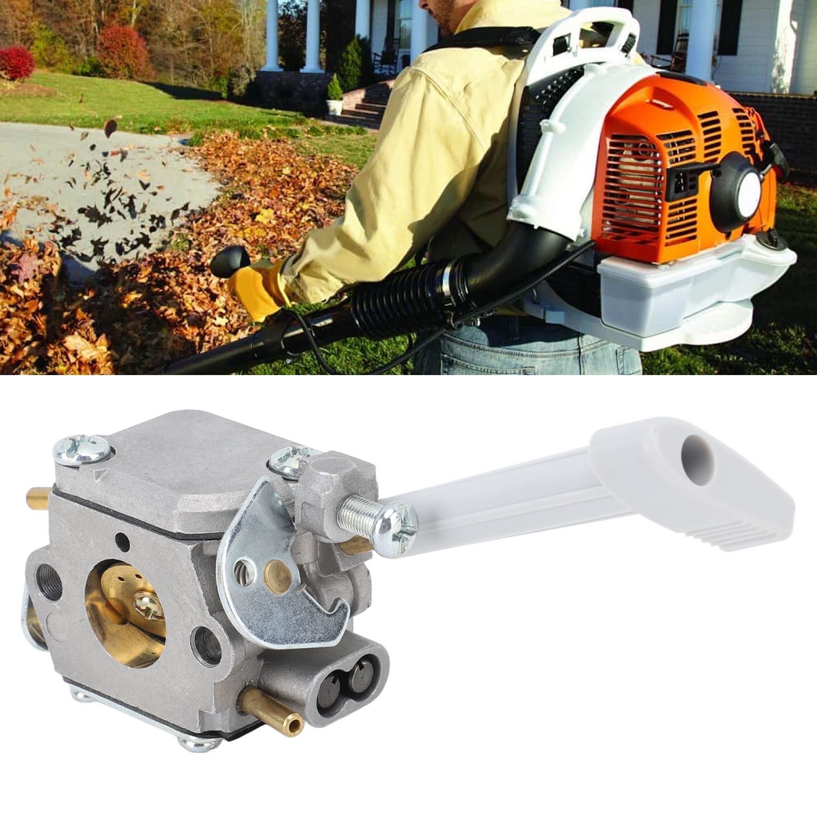 Carburetor Air Filter Kit Backpack Blower Parts Kit for Ryobi BP42 RY08420 view 11