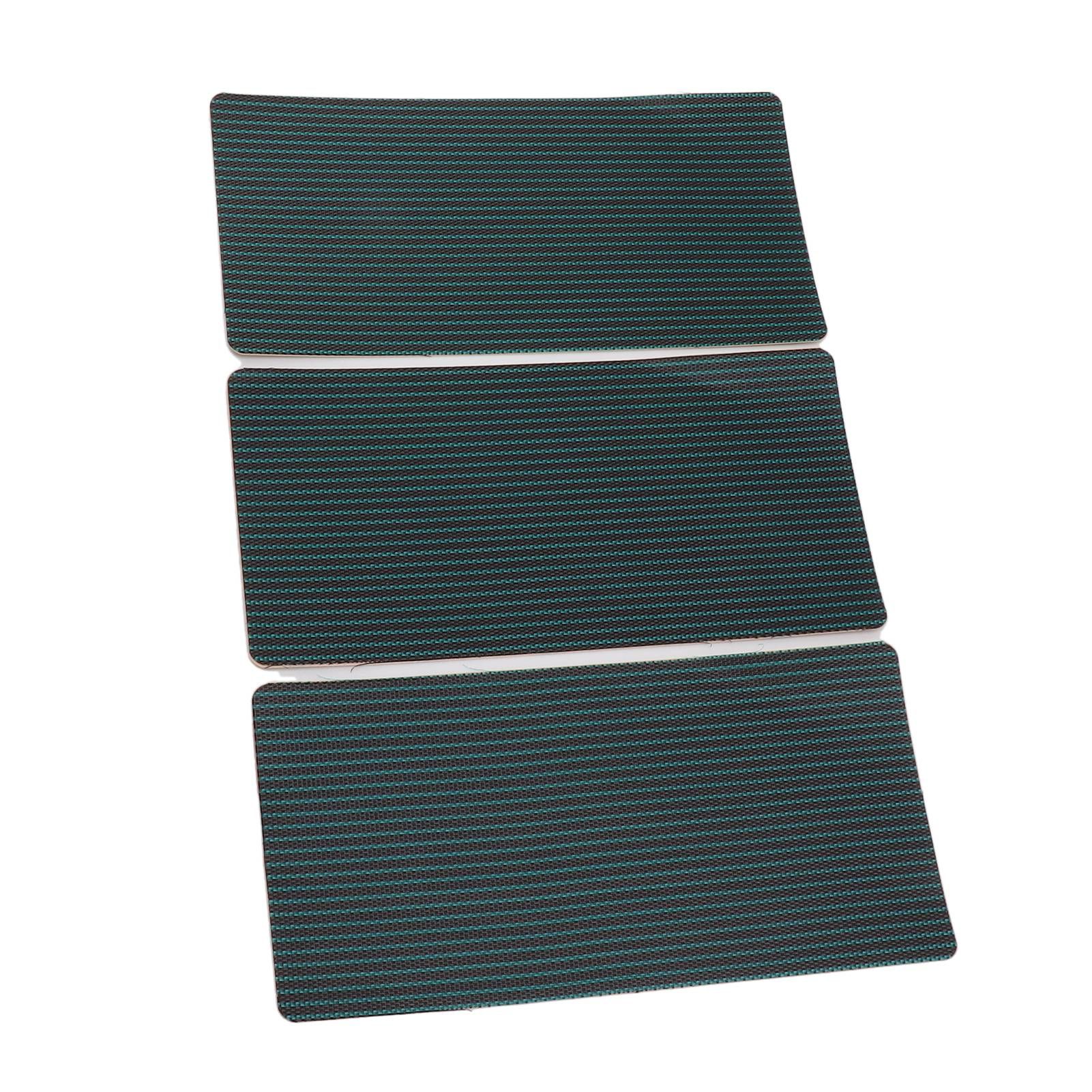 3 PCS Pool Patch Repair Kit Green PP Self Adhesive Pool Cover Patch Repair Kit view 3