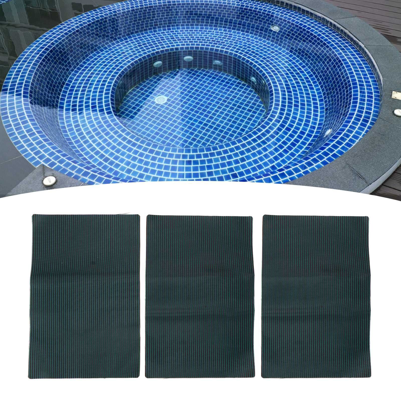 3 PCS Pool Patch Repair Kit Green PP Self Adhesive Pool Cover Patch Repair Kit view 11