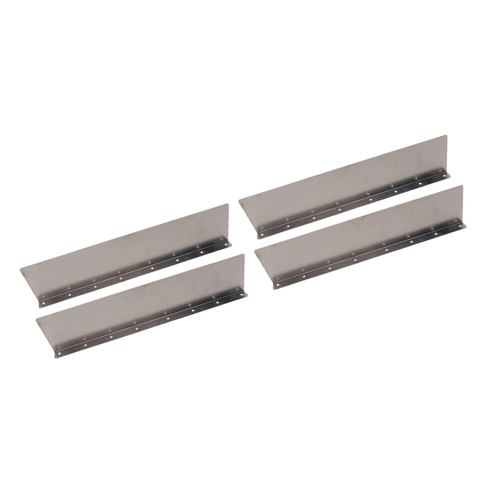 4 Pack Rainwater Valley Gutter Aluminium Rainwater Diverter Splashing Guard view 2