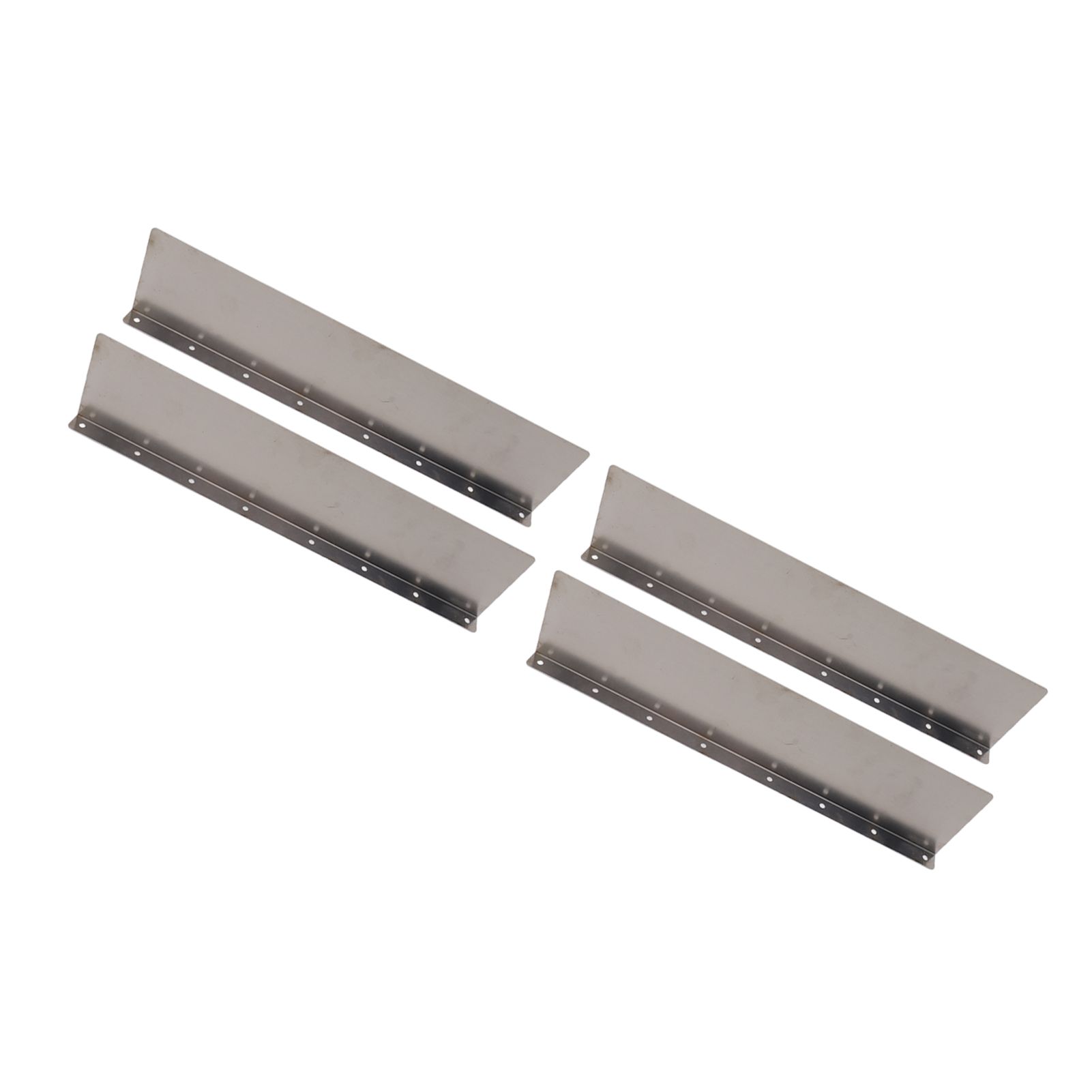 4 Pack Rainwater Valley Gutter Aluminium Rainwater Diverter Splashing Guard view 3
