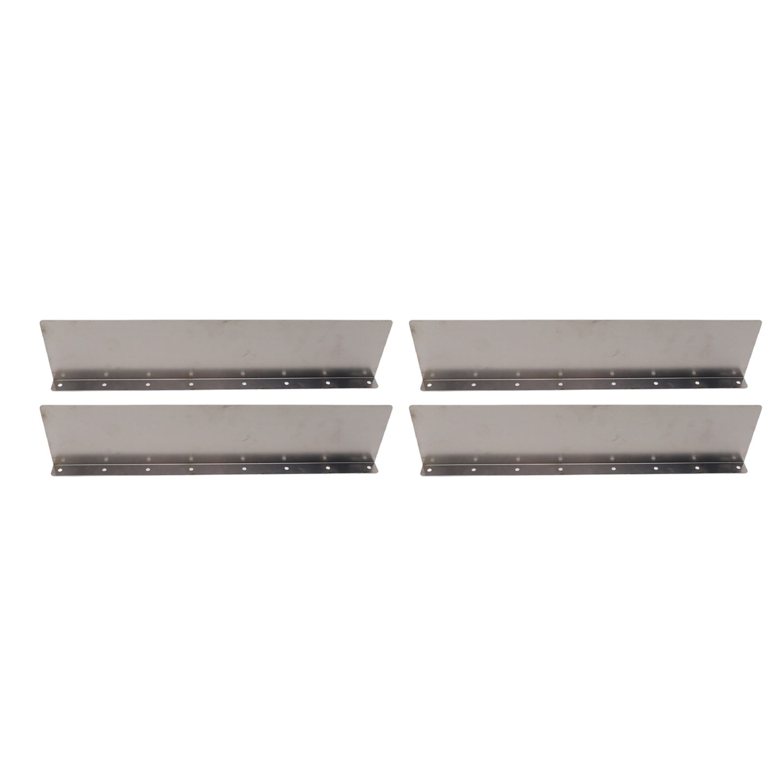 4 Pack Rainwater Valley Gutter Aluminium Rainwater Diverter Splashing Guard view 6