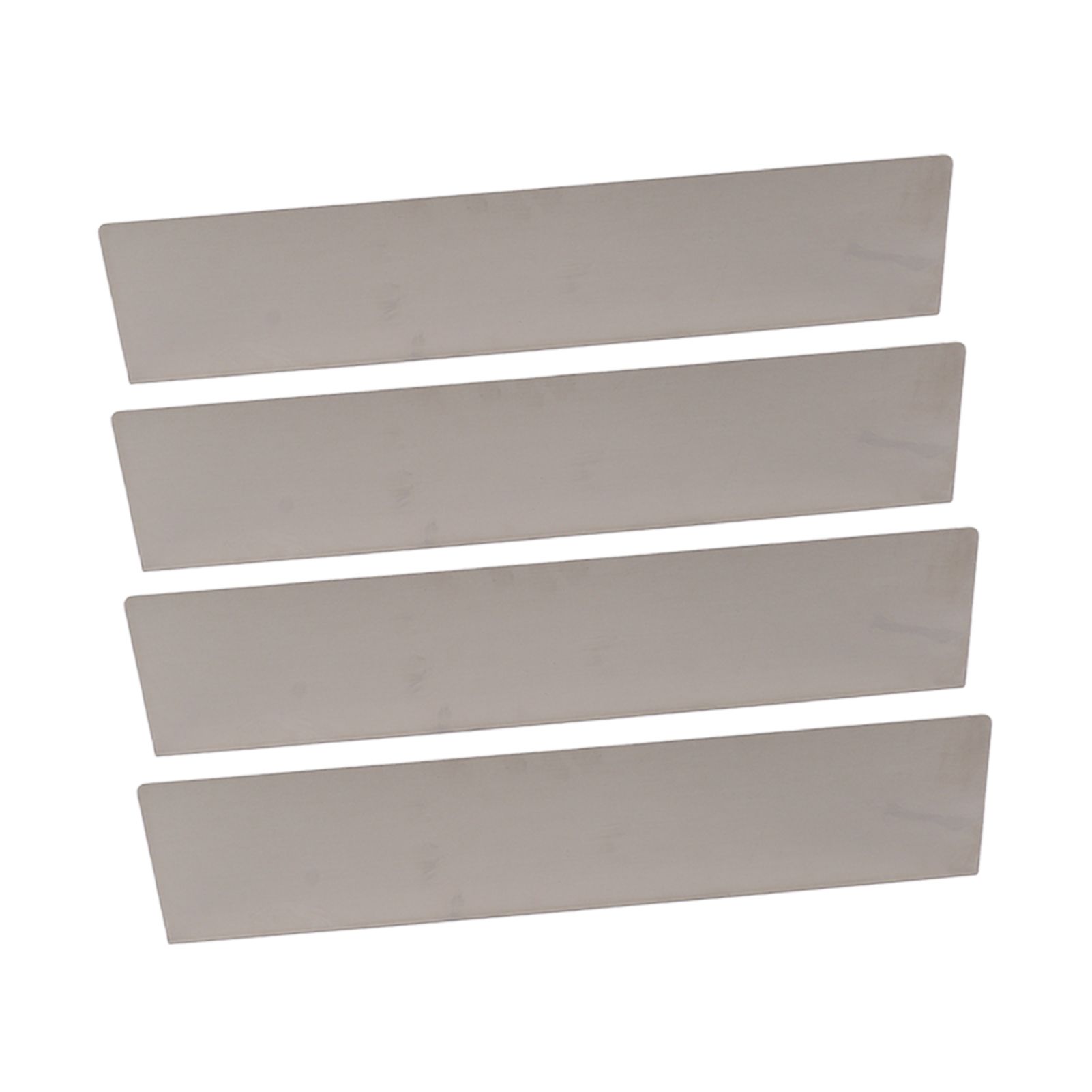 4 Pack Rainwater Valley Gutter Aluminium Rainwater Diverter Splashing Guard view 10