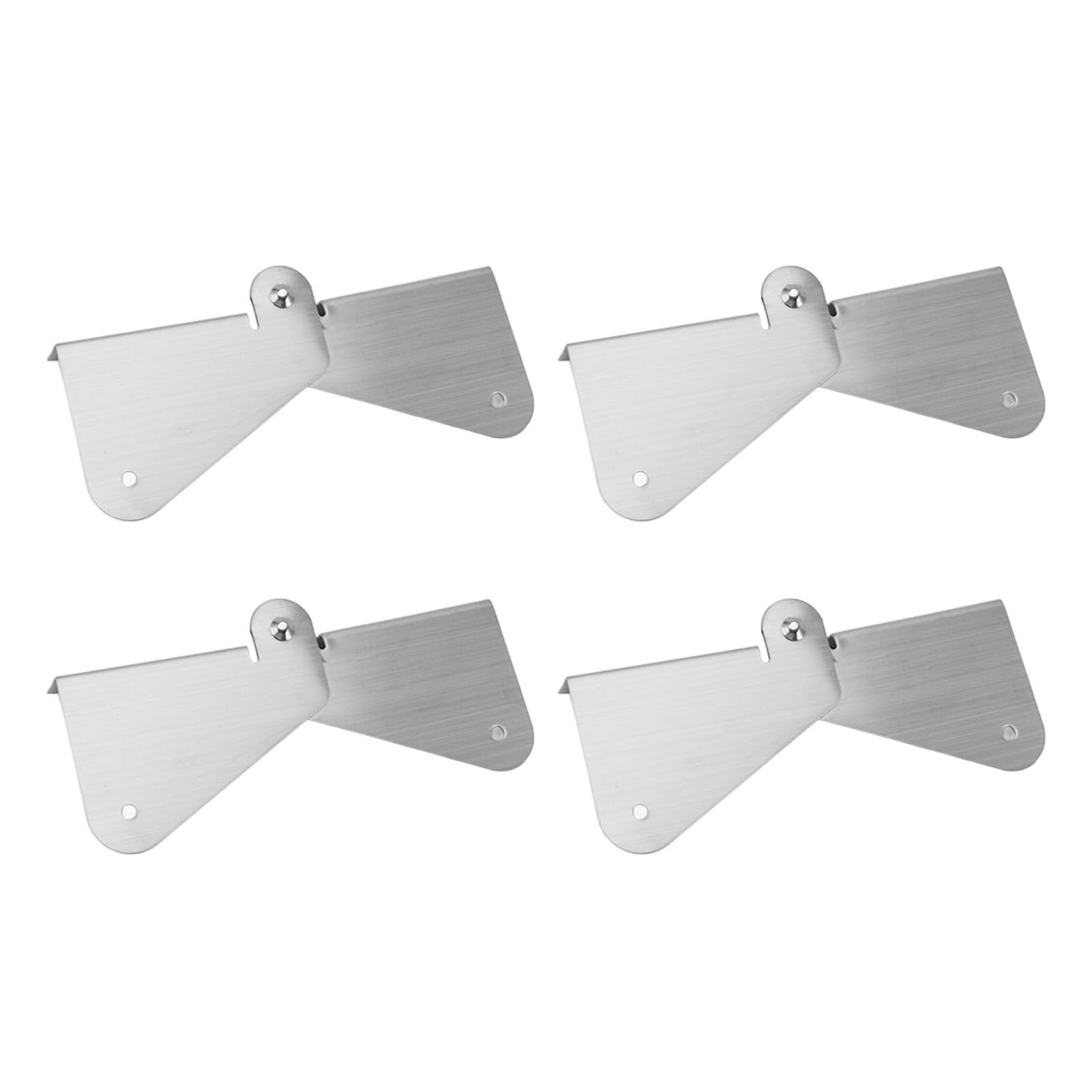 4PCS Gutter Downspout Extension Hinge Stainless Steel Flip Up Hinge for view 5