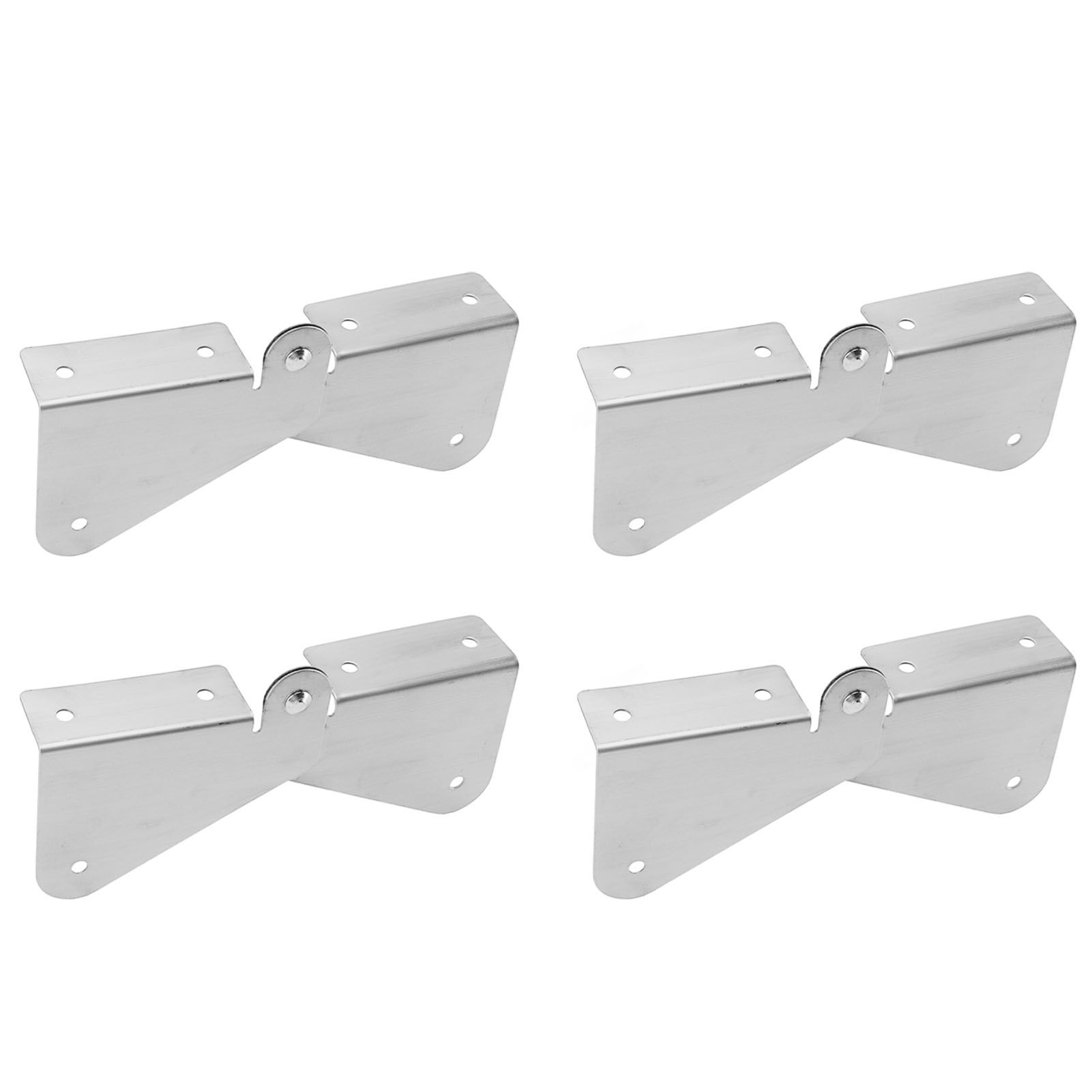 4PCS Gutter Downspout Extension Hinge Stainless Steel Flip Up Hinge for view 6