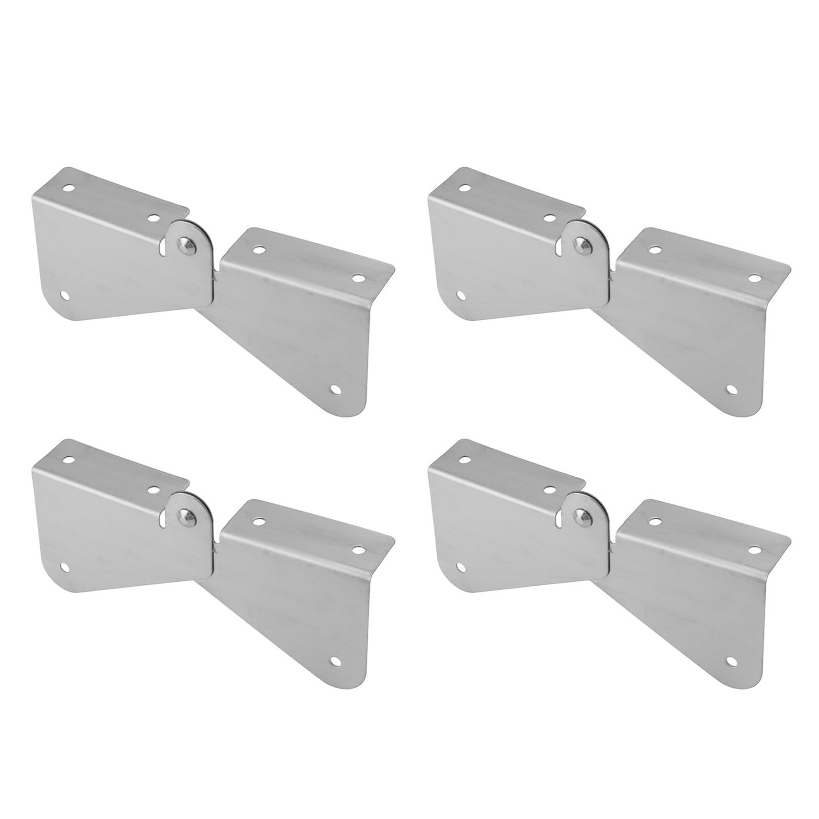 4PCS Gutter Downspout Extension Hinge Stainless Steel Flip Up Hinge for view 8