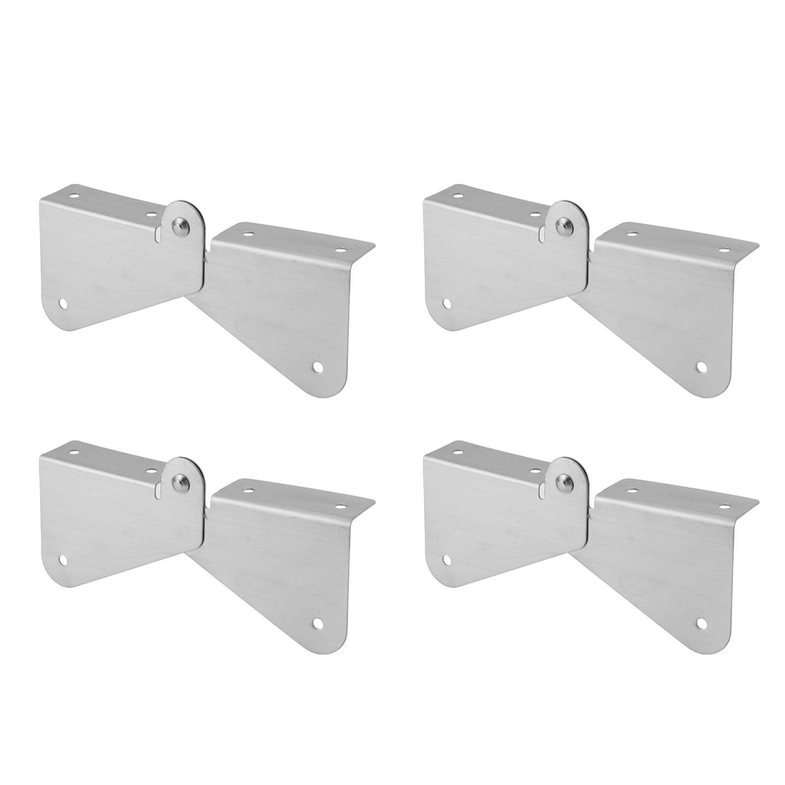 4PCS Gutter Downspout Extension Hinge Stainless Steel Flip Up Hinge for view 9