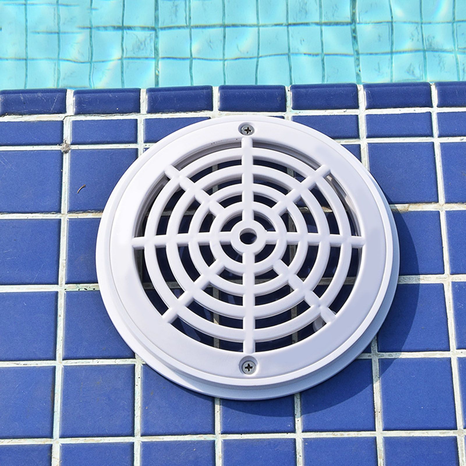 Round Main Drain Cover 203mm Durable ABS Floor Drain Cover for Swimming Pool view 10