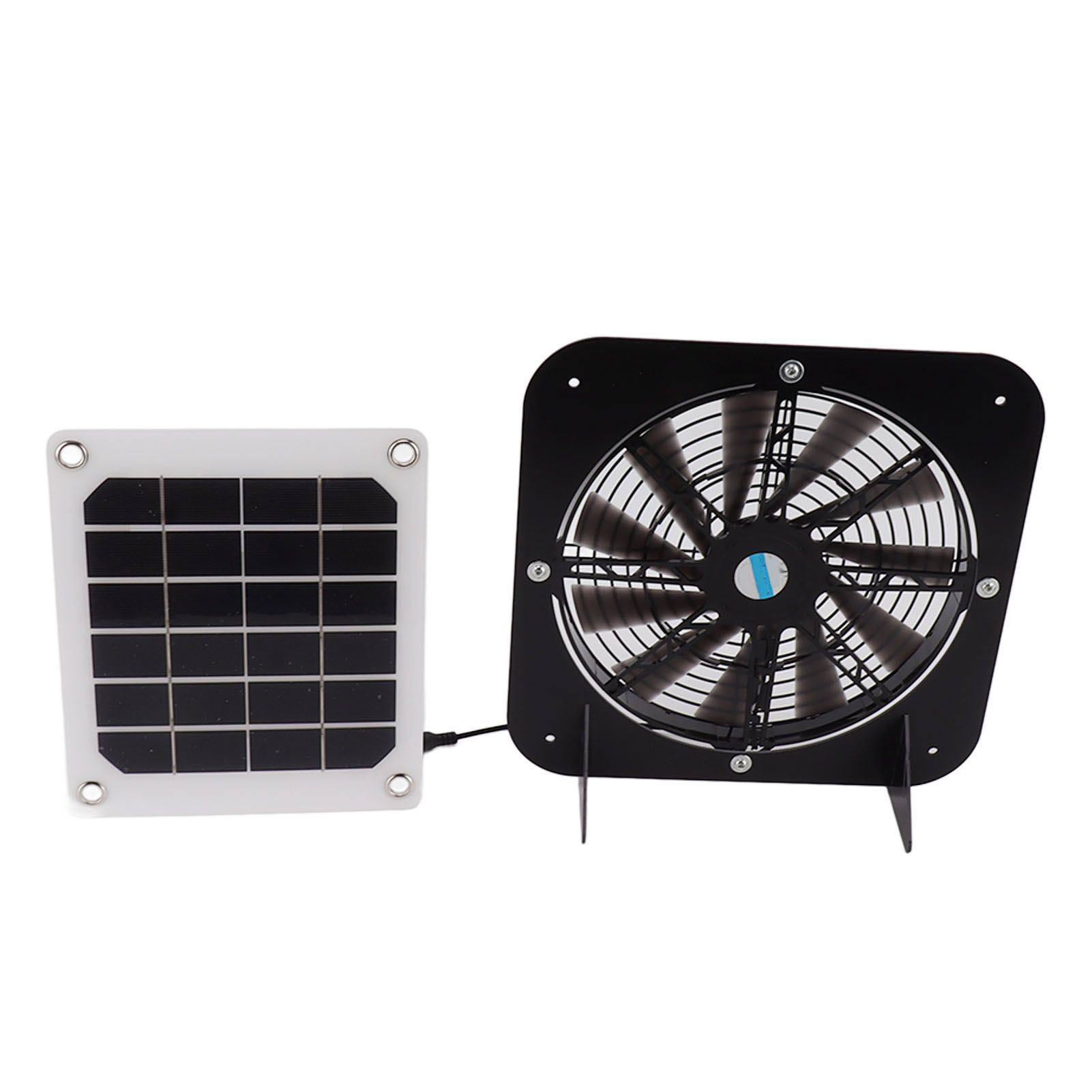 Solar Exhaust Fan 100W Solar Panel with 13.5inch Fan Waterproof Solar Panel view 3