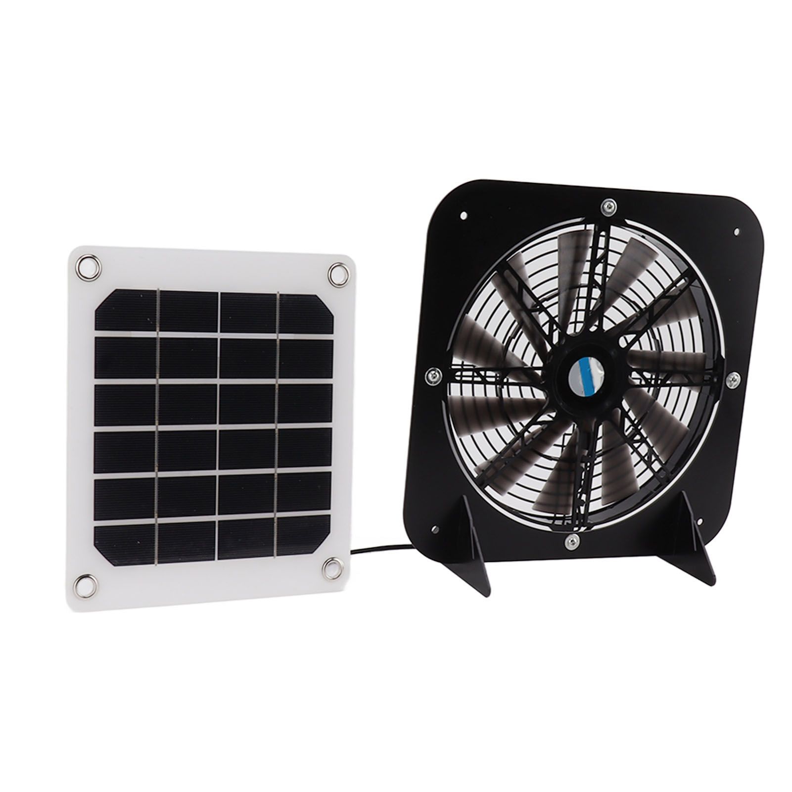 Solar Exhaust Fan 100W Solar Panel with 13.5inch Fan Waterproof Solar Panel view 9