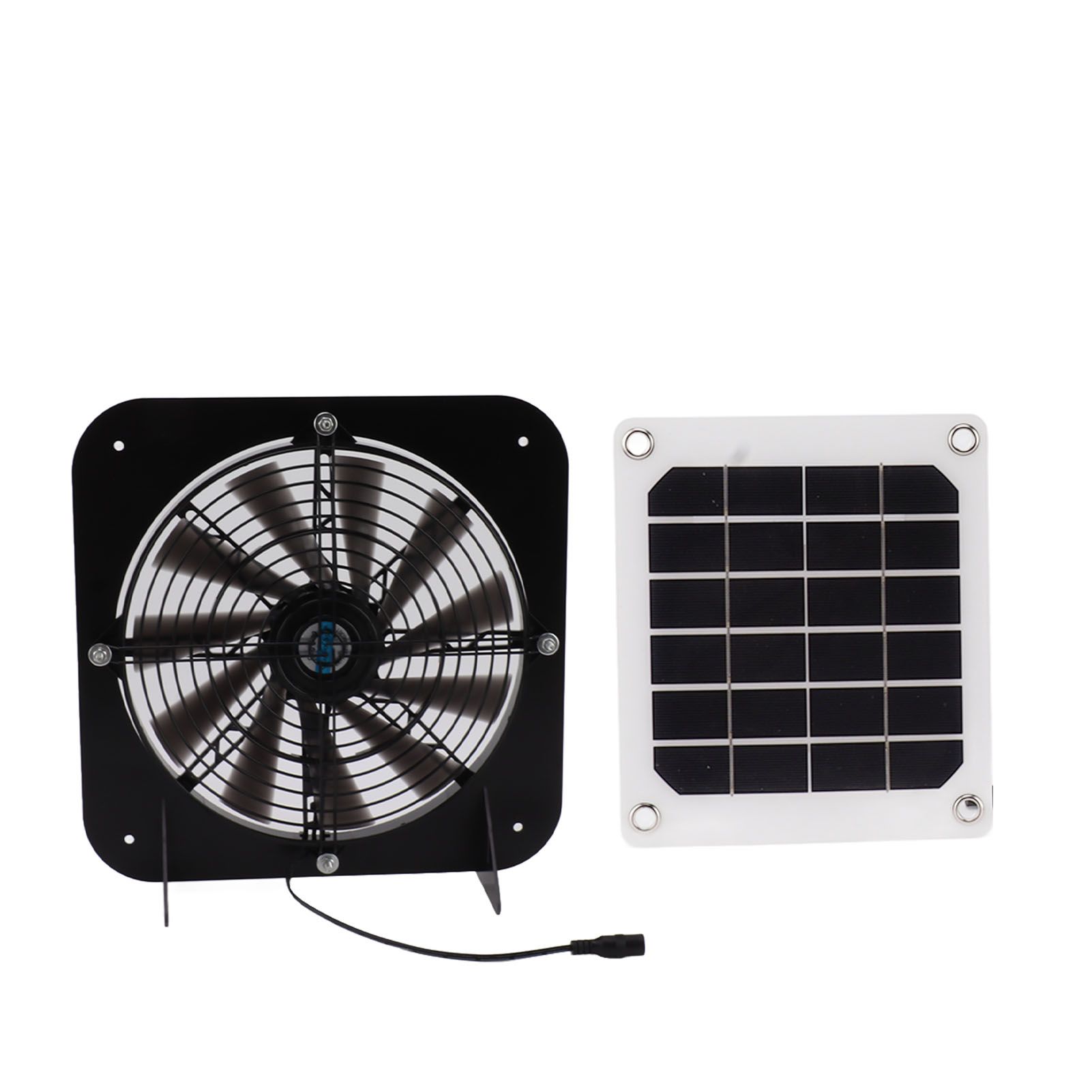 Solar Exhaust Fan 100W Solar Panel with 13.5inch Fan Waterproof Solar Panel view 10