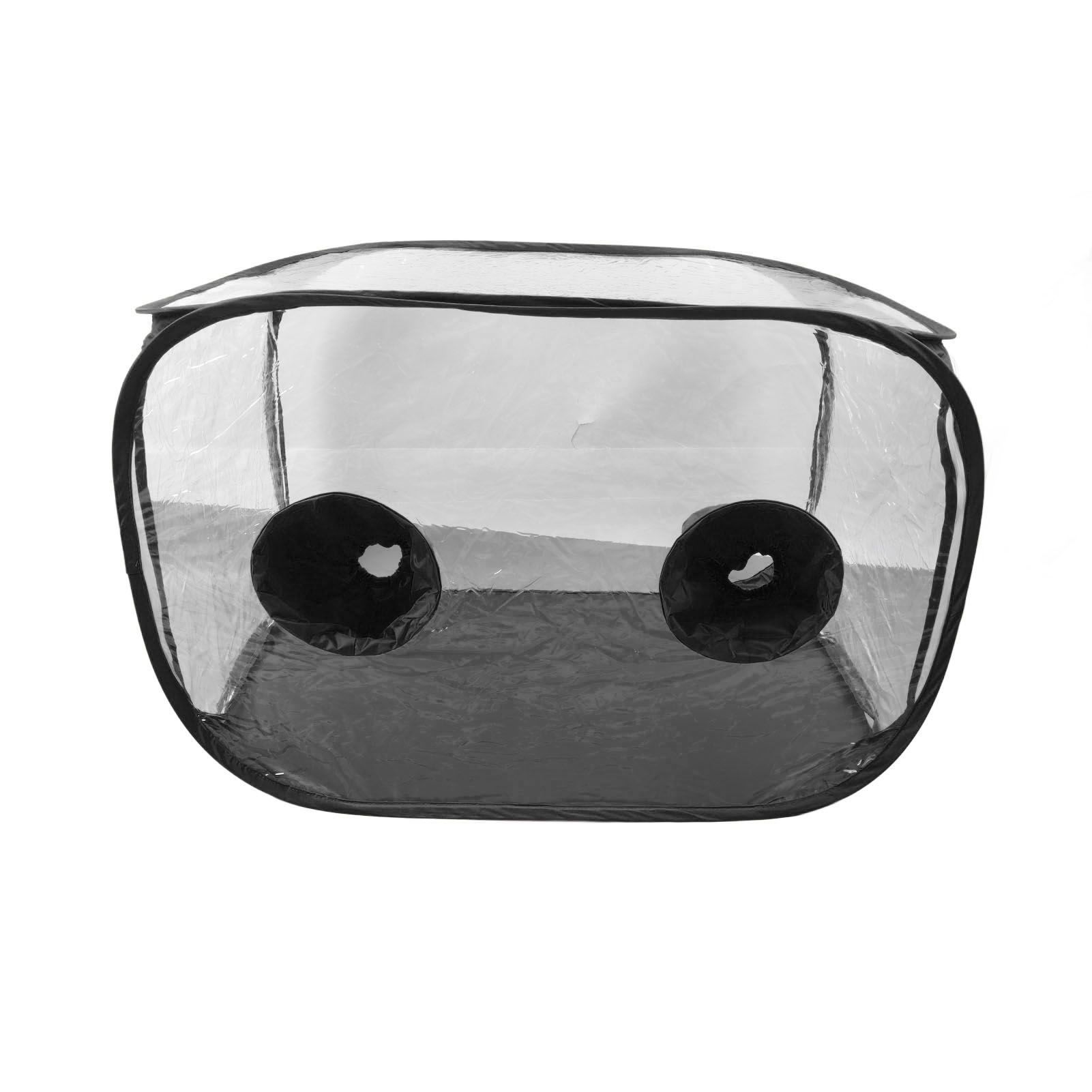 Mushroom Growing Still Air Box Portable Foldable Pop Up PVC Mushroom Container Set view 2