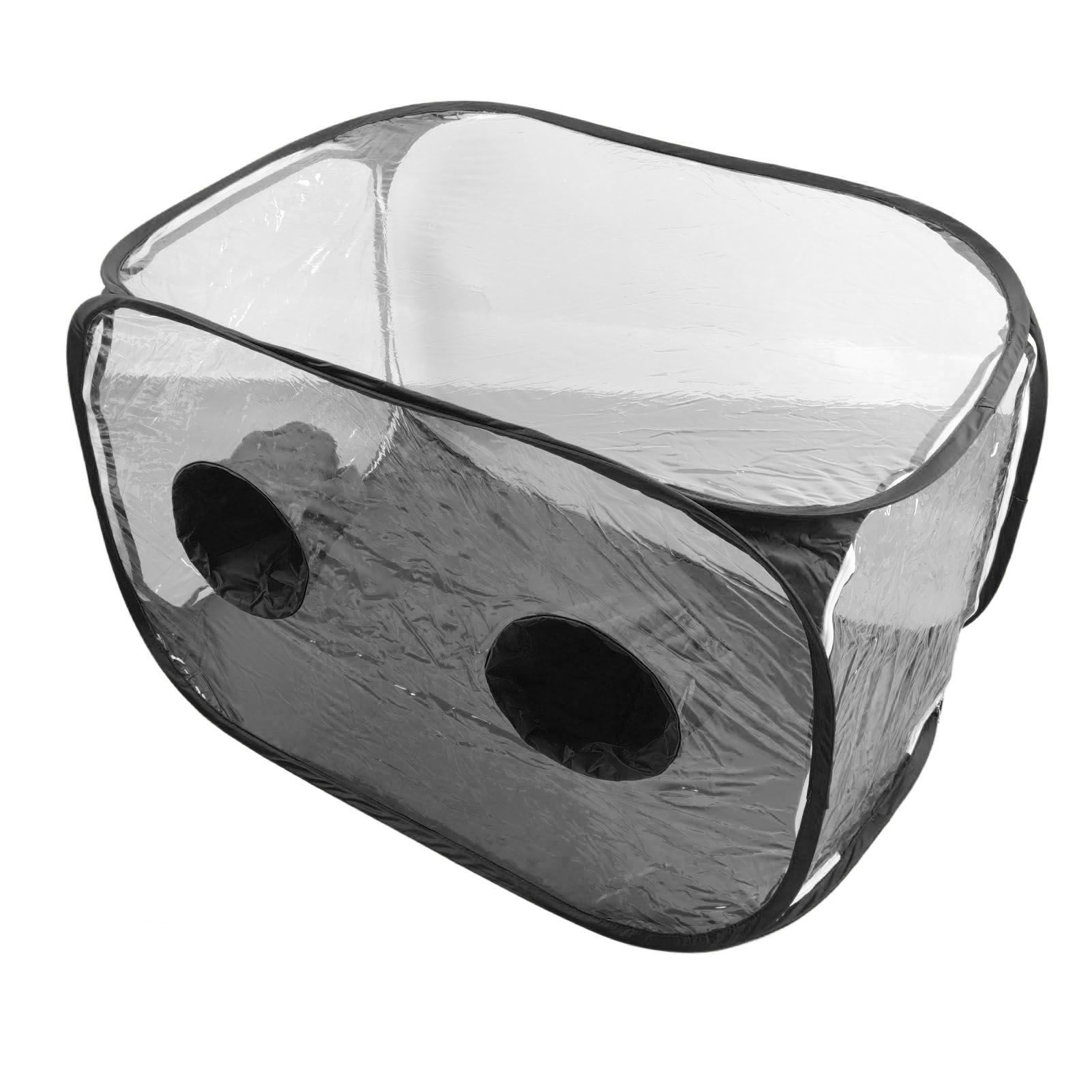 Mushroom Growing Still Air Box Portable Foldable Pop Up PVC Mushroom Container Set view 4