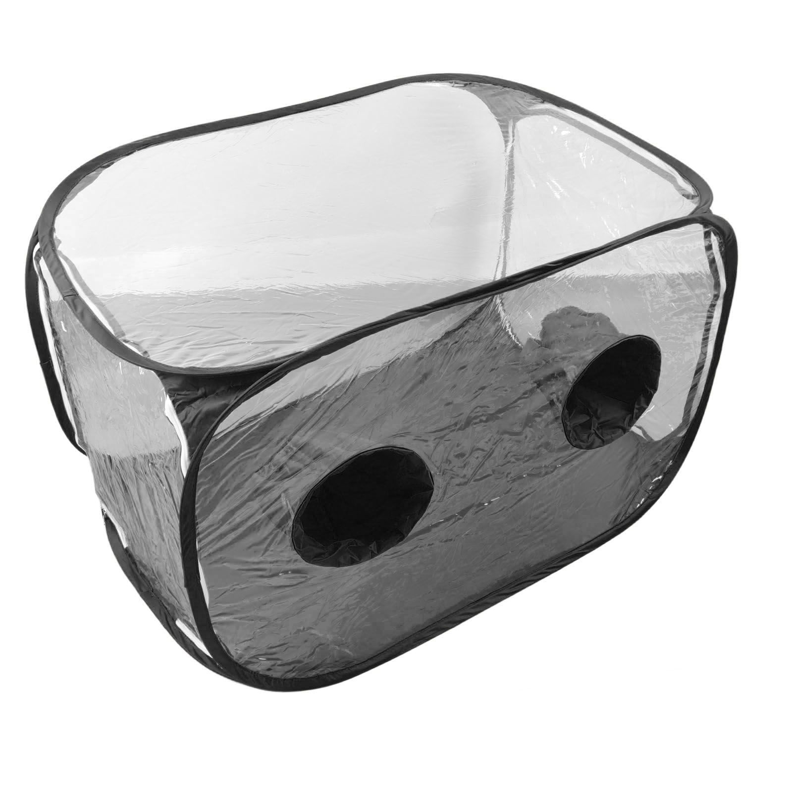 Mushroom Growing Still Air Box Portable Foldable Pop Up PVC Mushroom Container Set view 7