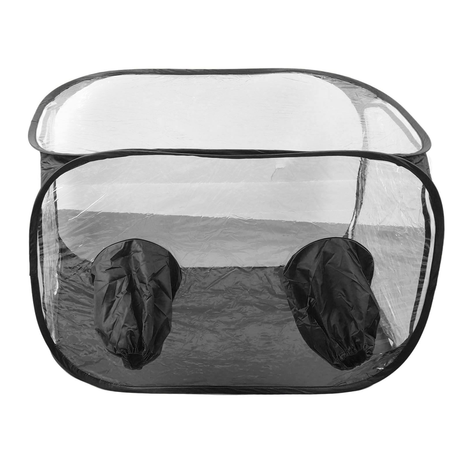 Mushroom Growing Still Air Box Portable Foldable Pop Up PVC Mushroom Container Set view 8