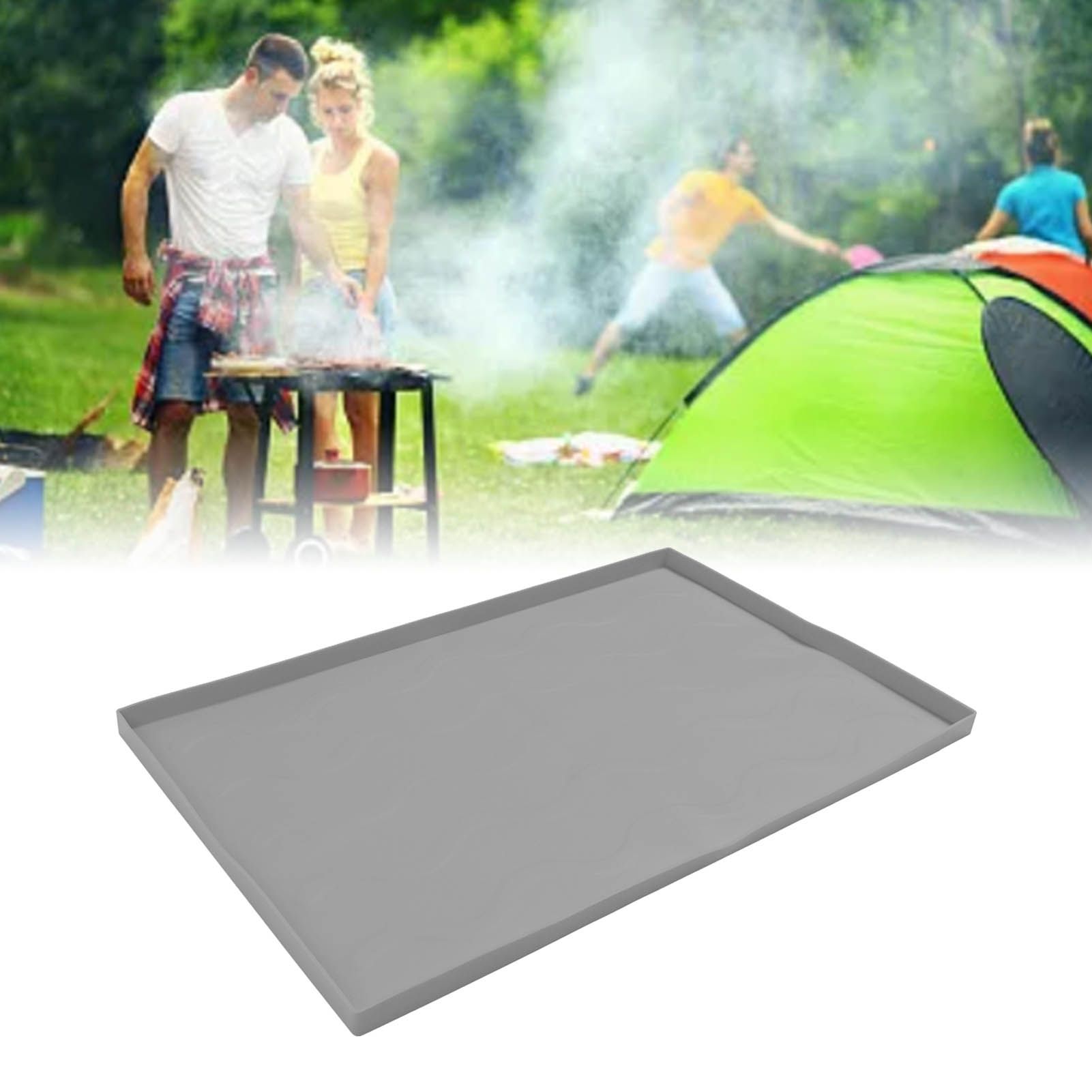 Grill Mat Silicone Blackstone Griddle Top Cover Anti Sticky Grill Protective view 11