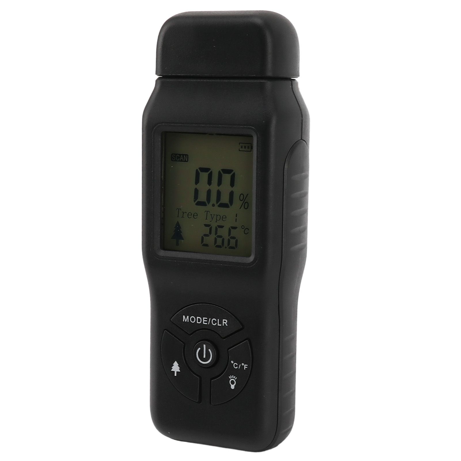 Digital Wood Moisture Meter Highly Accurate Portable Wood Humidity Tester for view 2