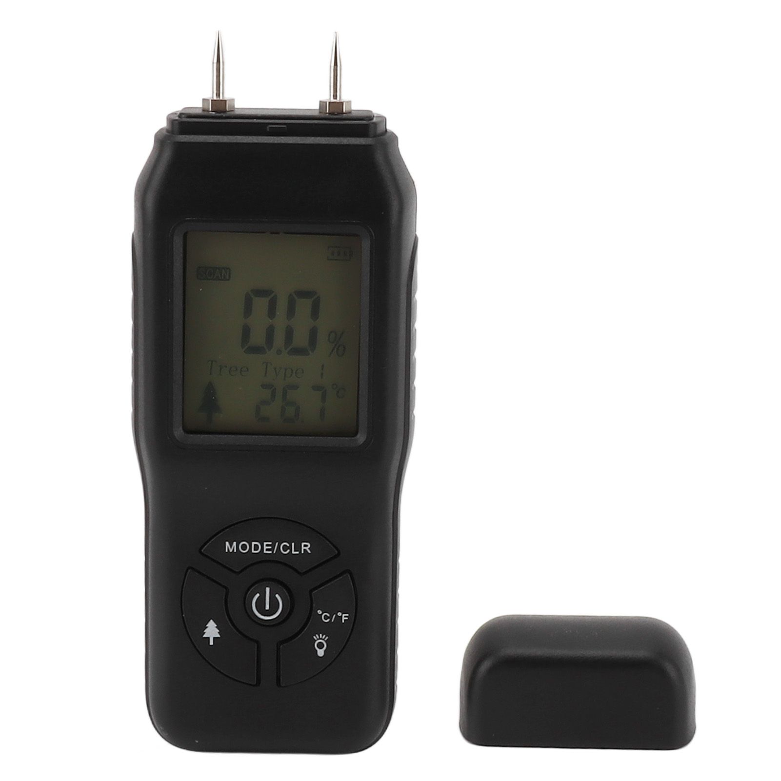 Digital Wood Moisture Meter Highly Accurate Portable Wood Humidity Tester for view 4