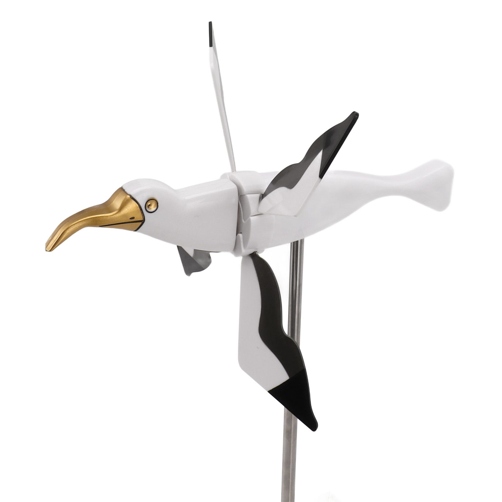 Flying Seagul Windmill Garden Spinner Lawn Ornament Wind Mill Whirligig Asuka view 2