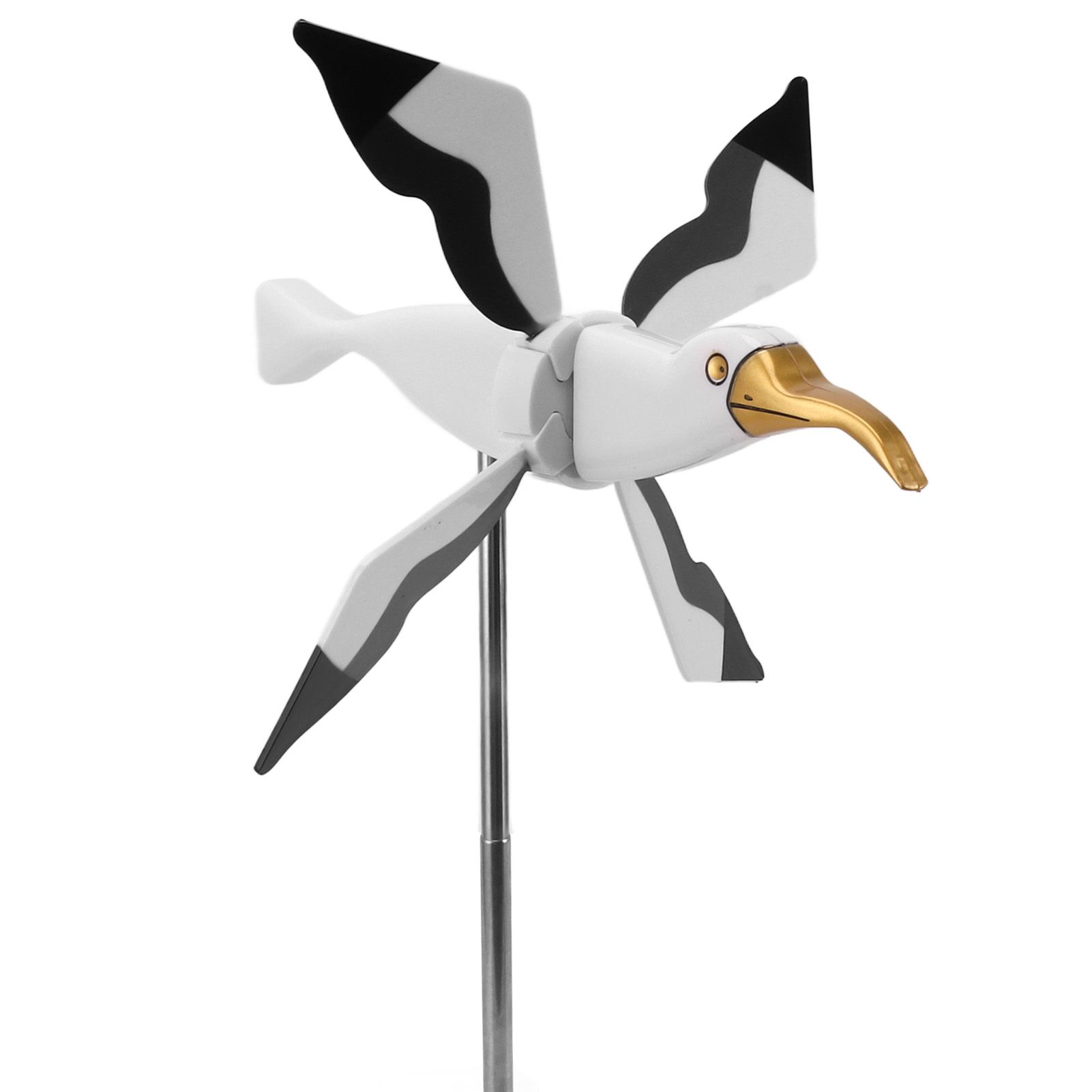 Flying Seagul Windmill Garden Spinner Lawn Ornament Wind Mill Whirligig Asuka view 4