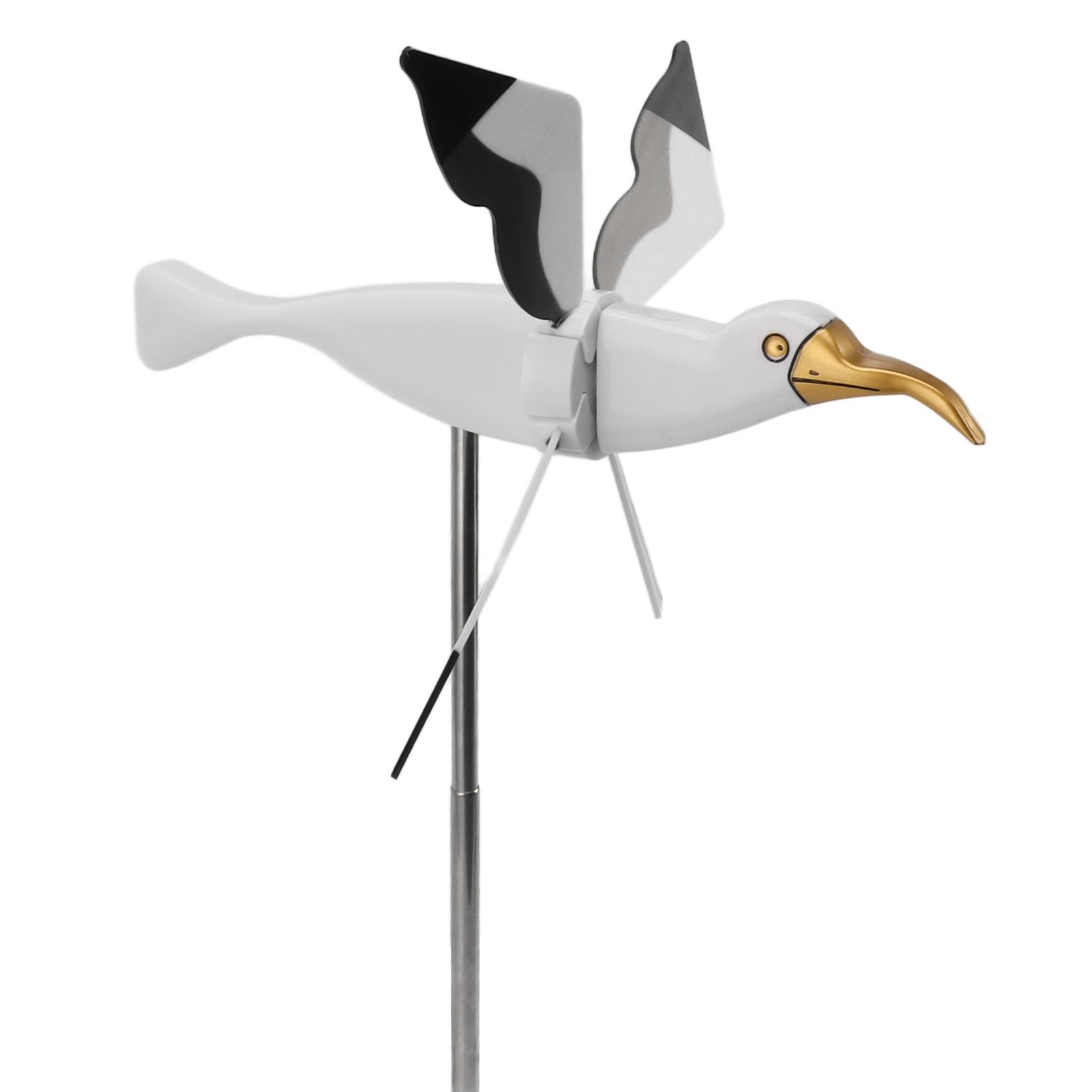 Flying Seagul Windmill Garden Spinner Lawn Ornament Wind Mill Whirligig Asuka view 6