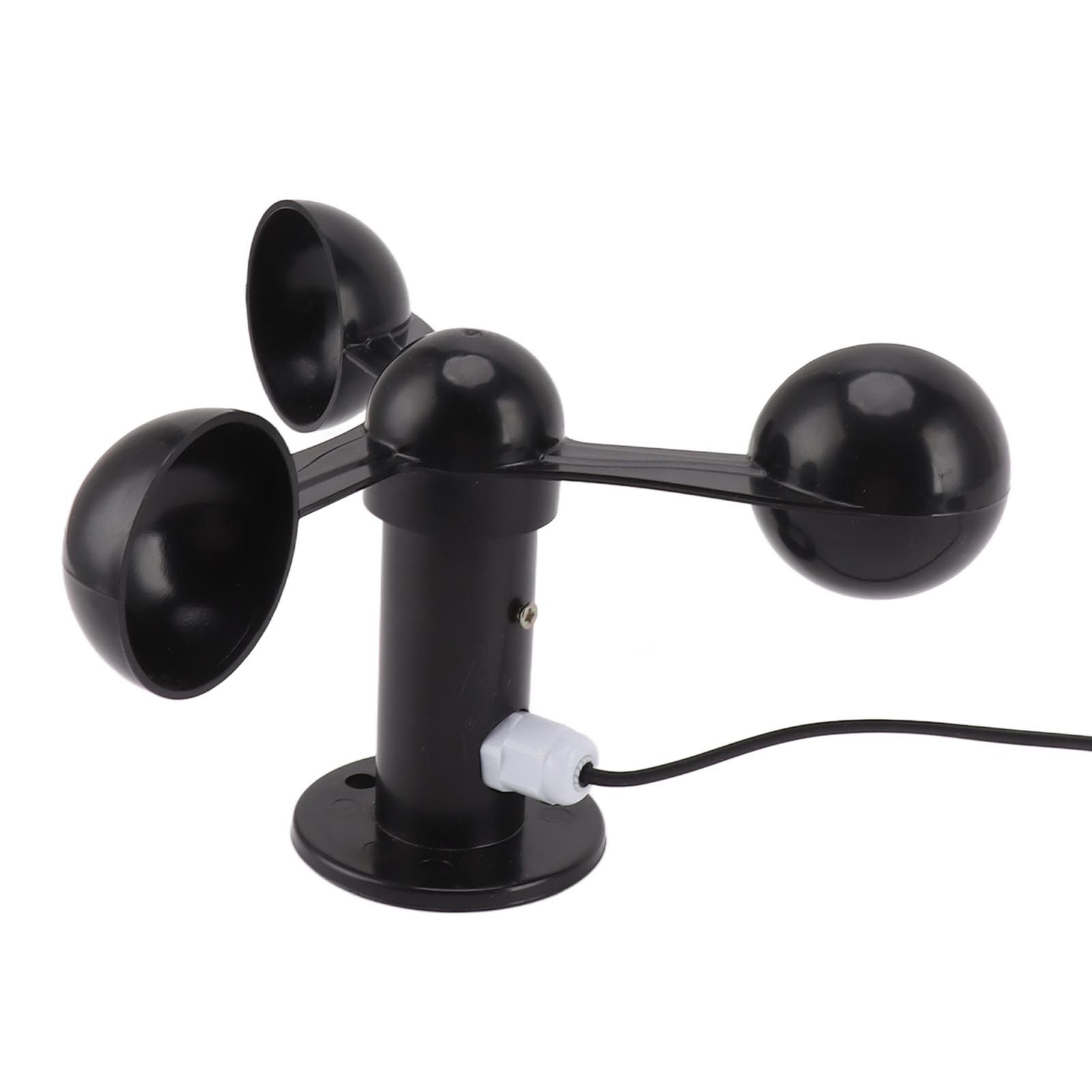 Anemometer Sensor Wind Speeds Cup with 8M Waterproof Cable 4cm Mounting Hole view 5