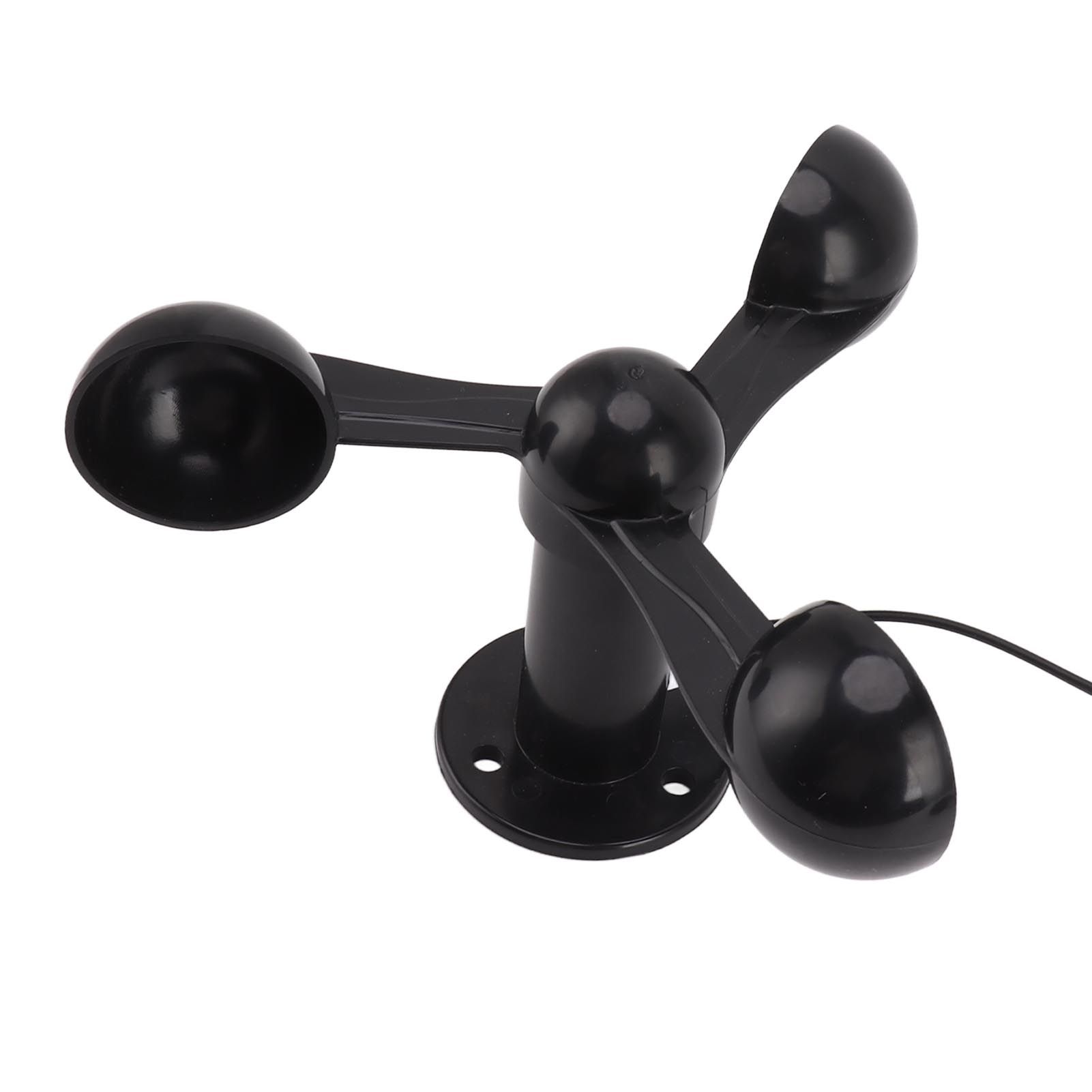 Anemometer Sensor Wind Speeds Cup with 8M Waterproof Cable 4cm Mounting Hole view 6