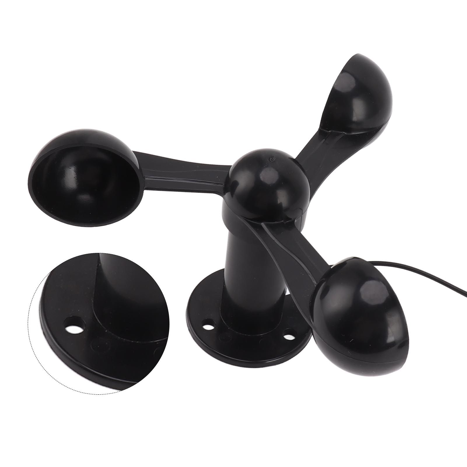 Anemometer Sensor Wind Speeds Cup with 8M Waterproof Cable 4cm Mounting Hole view 10