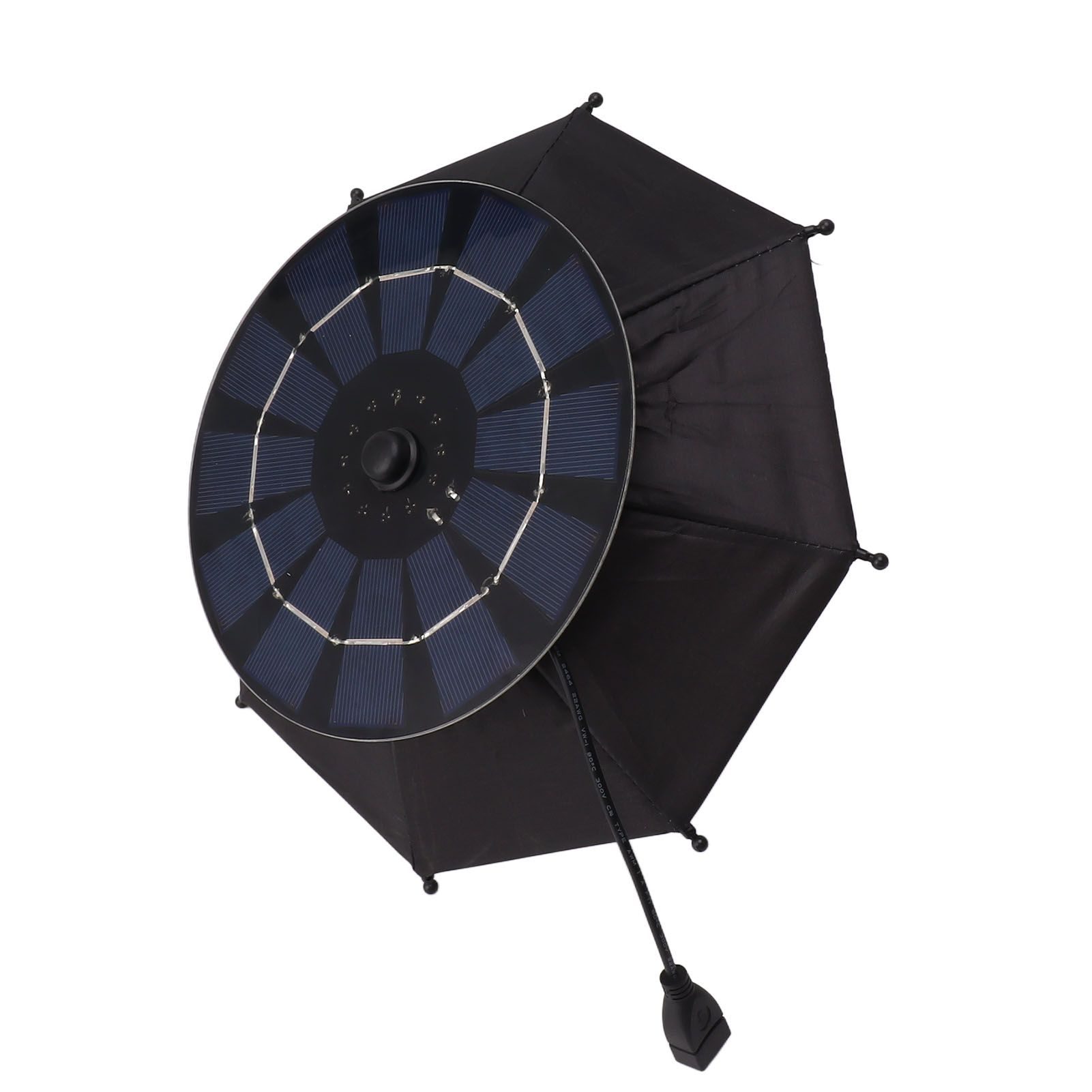 10W Solar Panel Phone Umbrella Rain Protection Phone Stand Charging Umbrella view 13