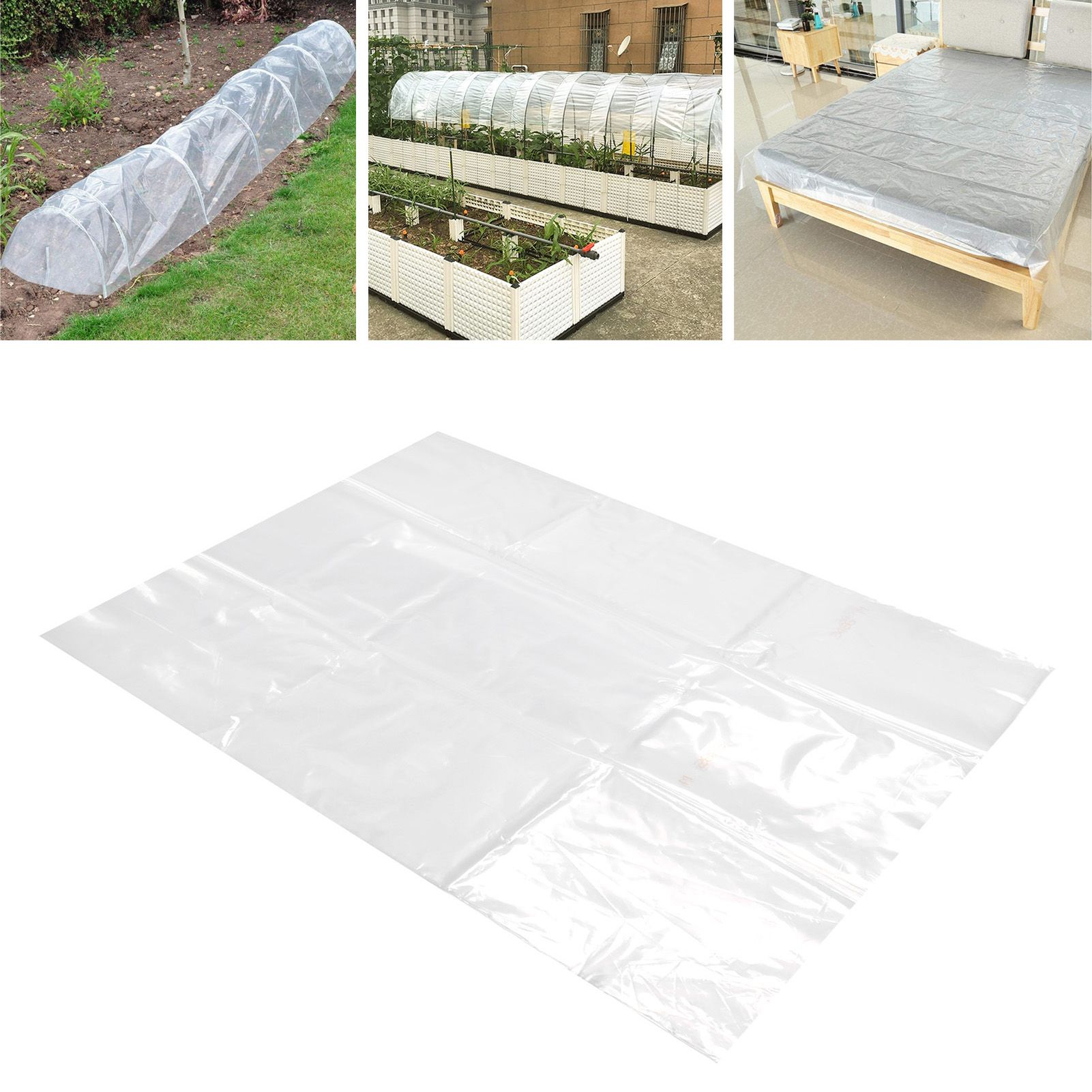 Clear Greenhouse Film Transparent Antifreeze Greenhouse Polyethylene Film for view 12