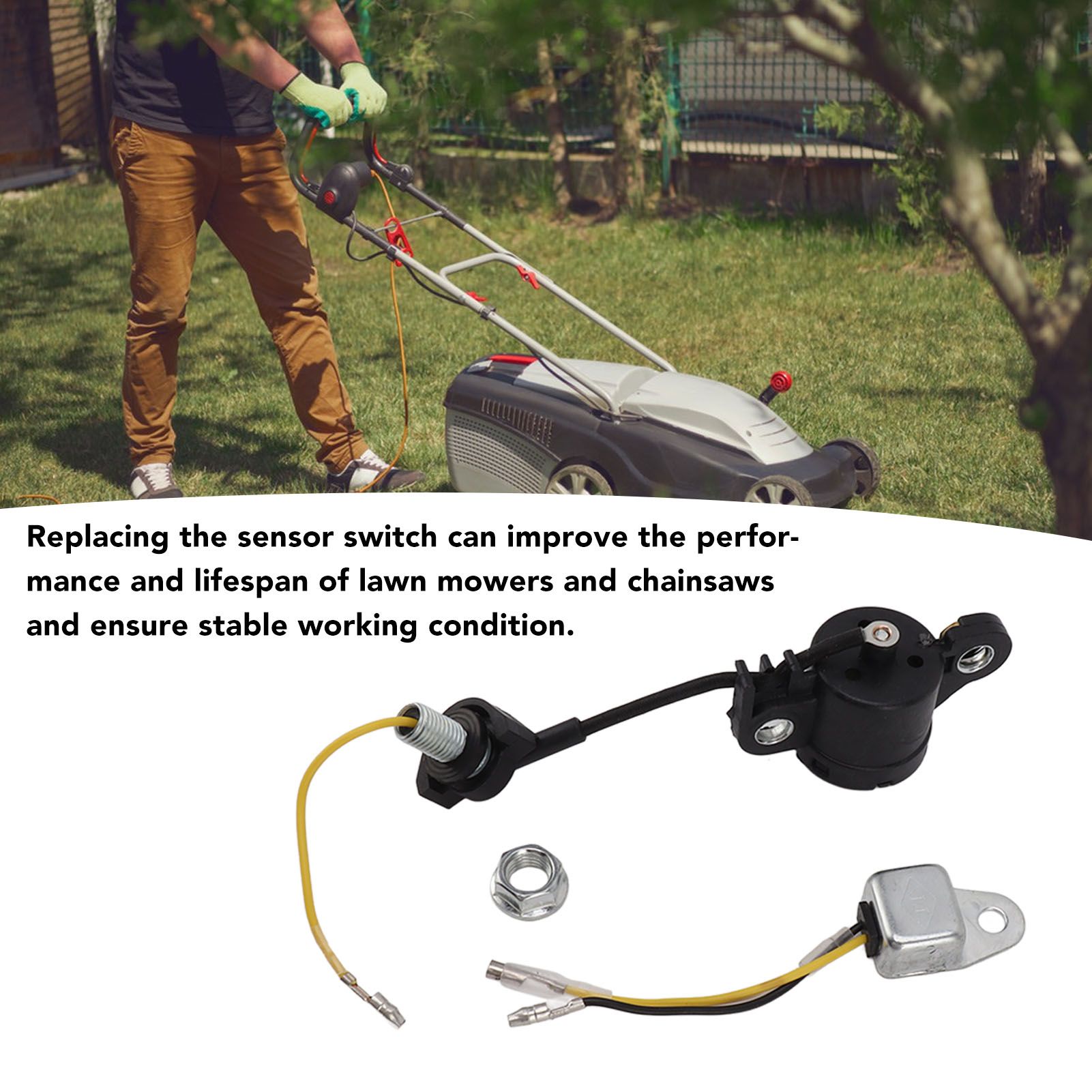 Oil Level Sensor Switch Accurate Measurement Low Oil Alert Sensor for GX120 view 14