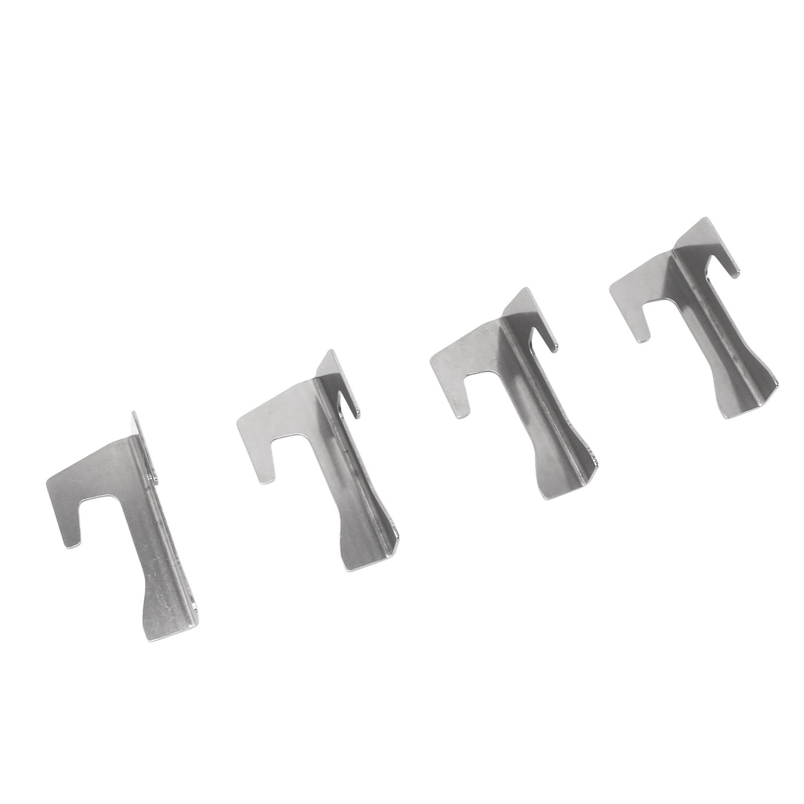 4 PCS Grill Heat Plate Spacers Easy To Install Rustproof Universal Stainless view 2