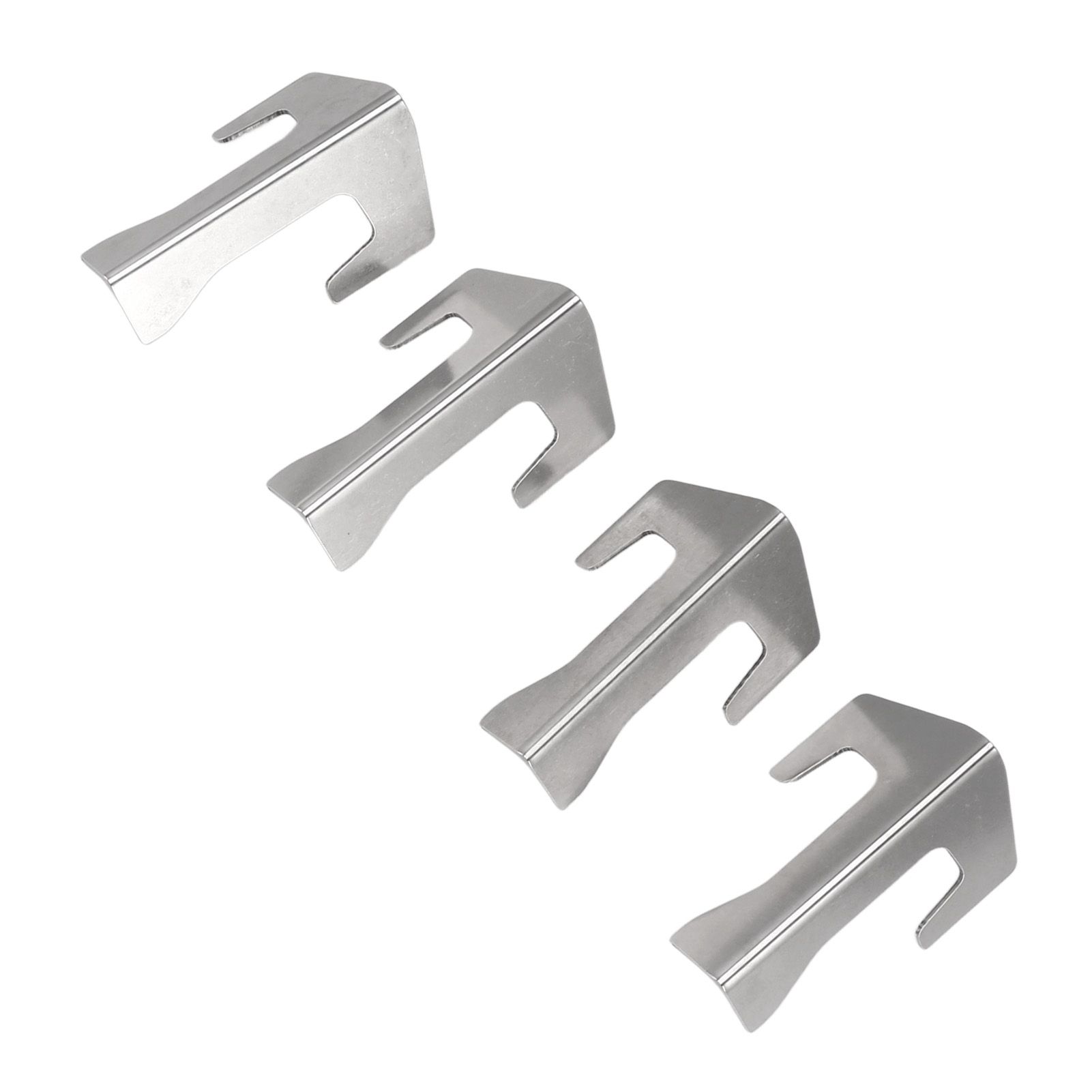 4 PCS Grill Heat Plate Spacers Easy To Install Rustproof Universal Stainless view 4